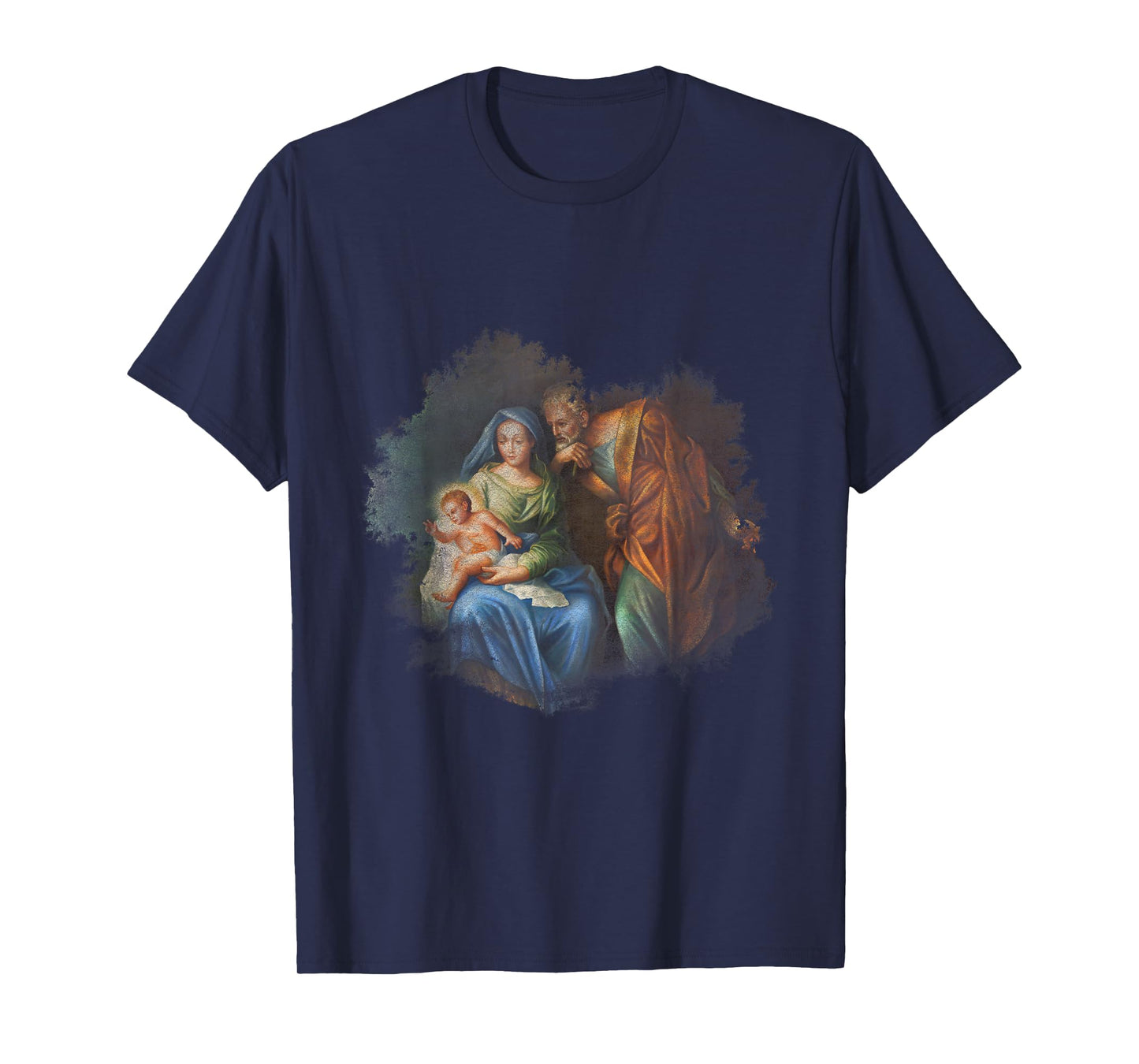 Sacred Family Tee Virgin Mary Joseph Jesus Catholic T-Shirt