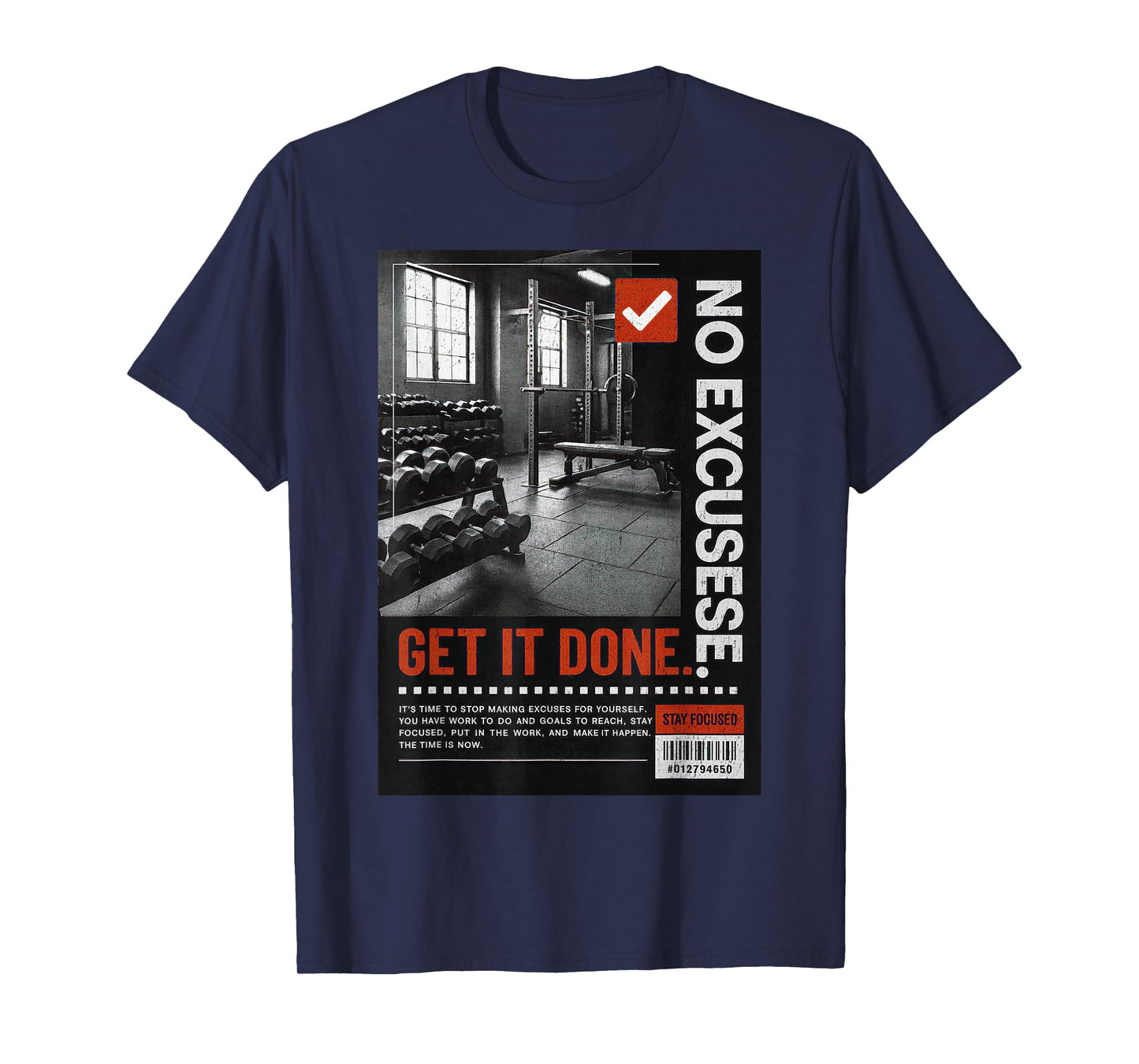 Y2K Fitness Quote Gym Training Discipline Yoga Sport Workout T-Shirt