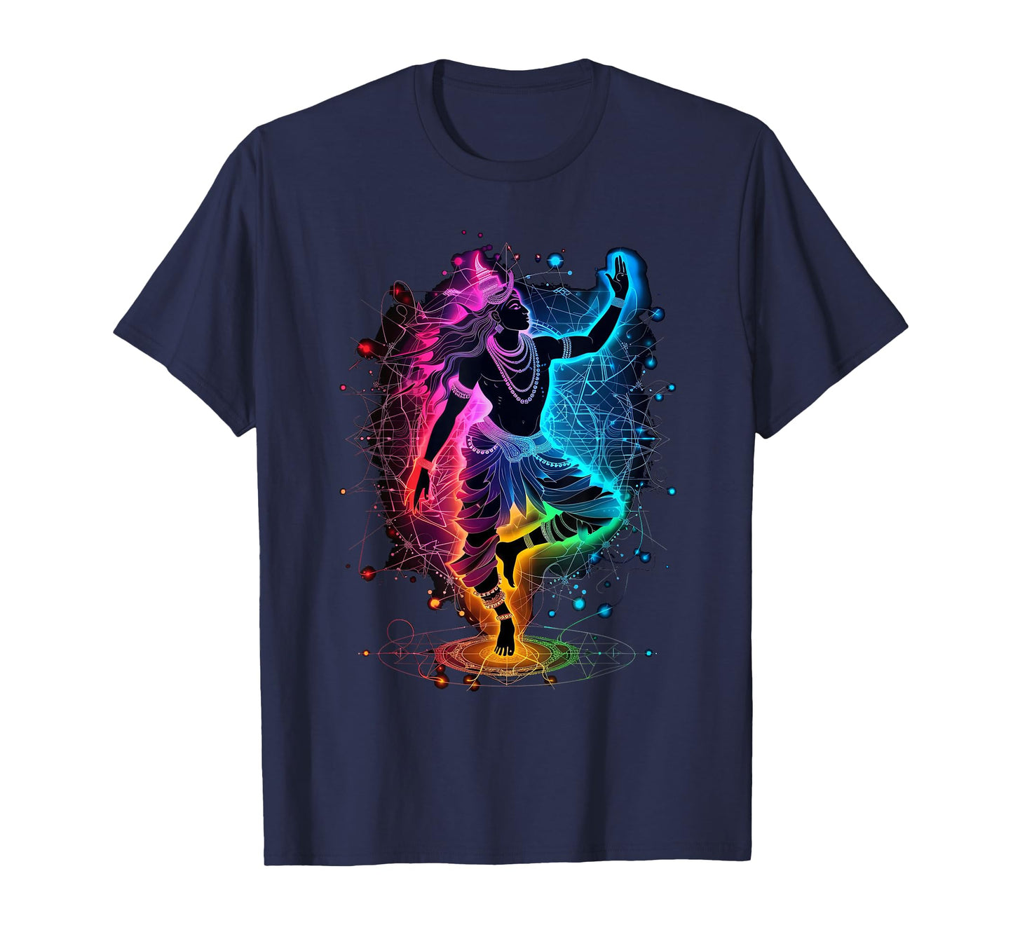 Shiva spiritual hindu god tandava dance yoga meditation T-Shirt