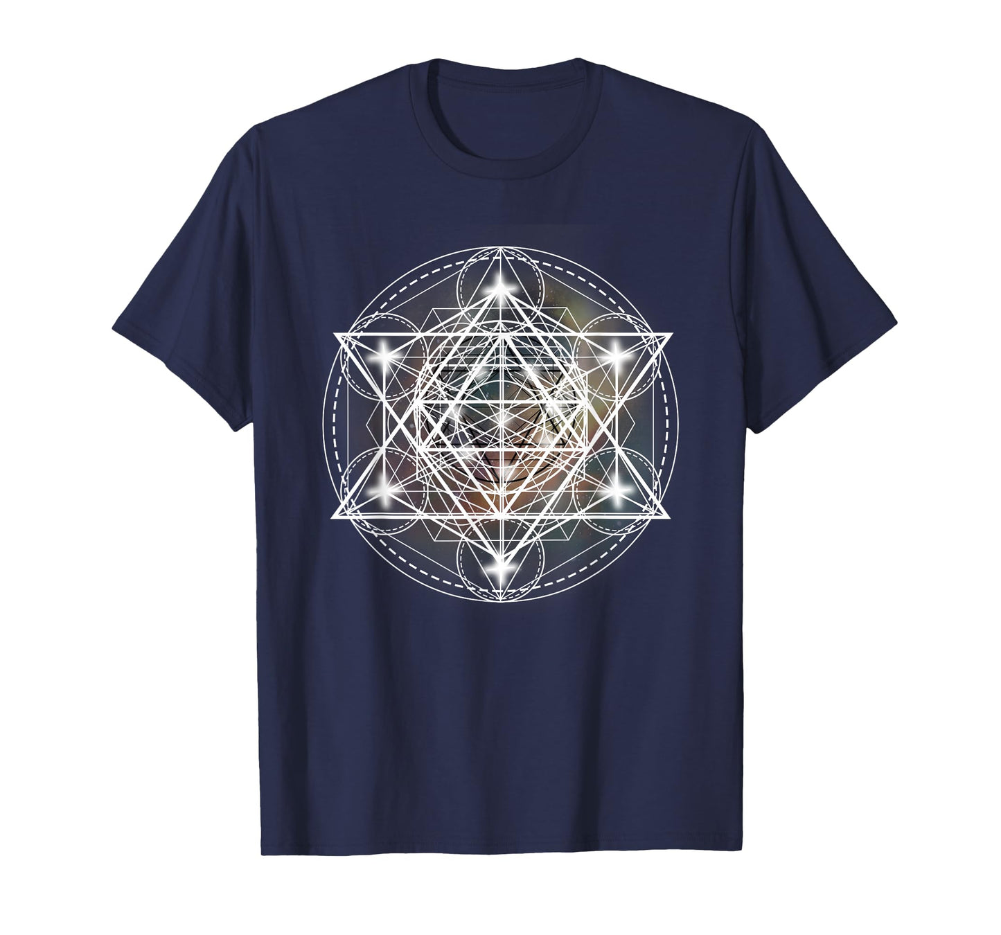 Metatron Cube Sacred Geometry Shirt - Spiritual Yoga T-Shirt