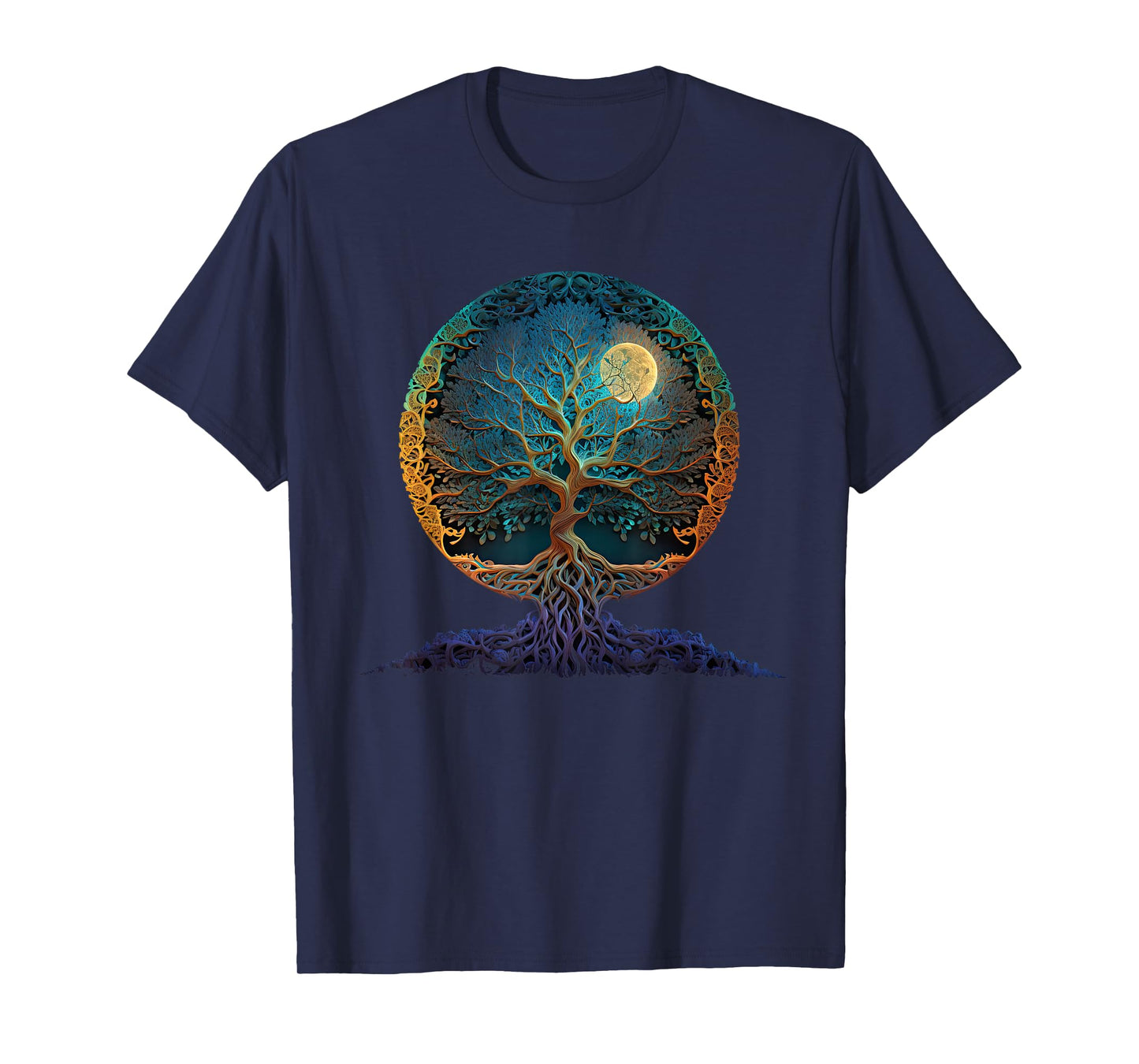 Tree Of Life Yoga Zen Namaste Meditation T-Shirt