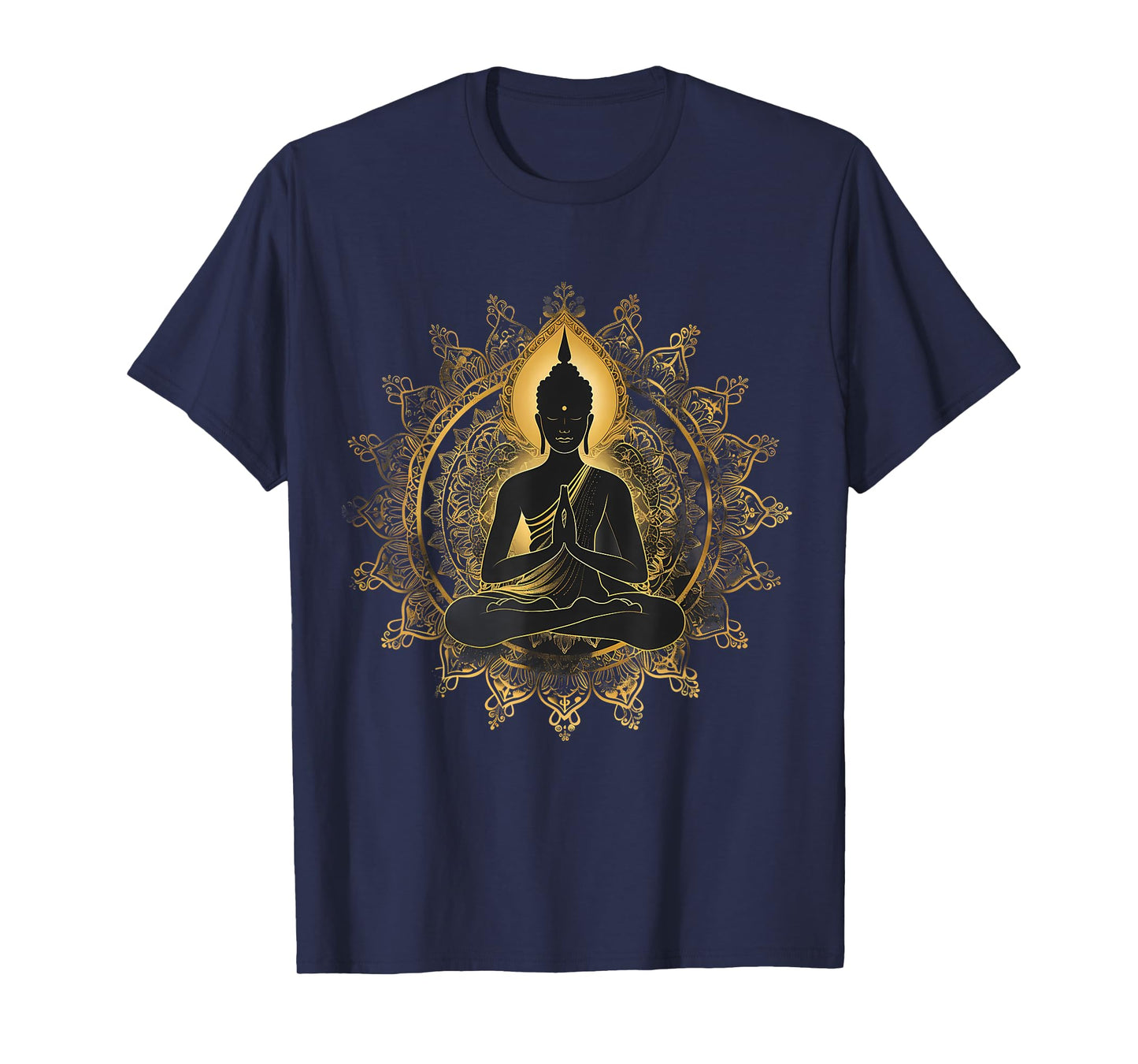 Meditation Zen Buddha Mandala Spiritual Buddhist Hindu T-Shirt