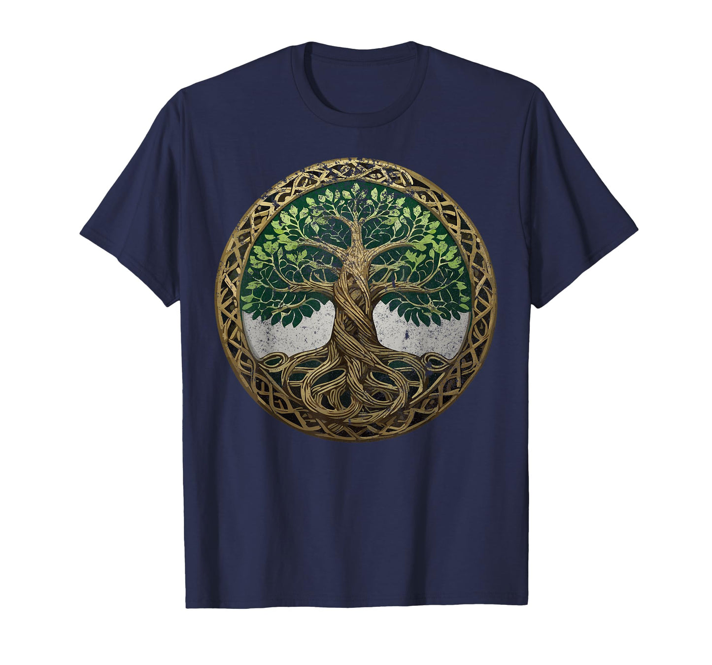 Tree of Life Nordic Viking Celtic Odin Symbol T-Shirt