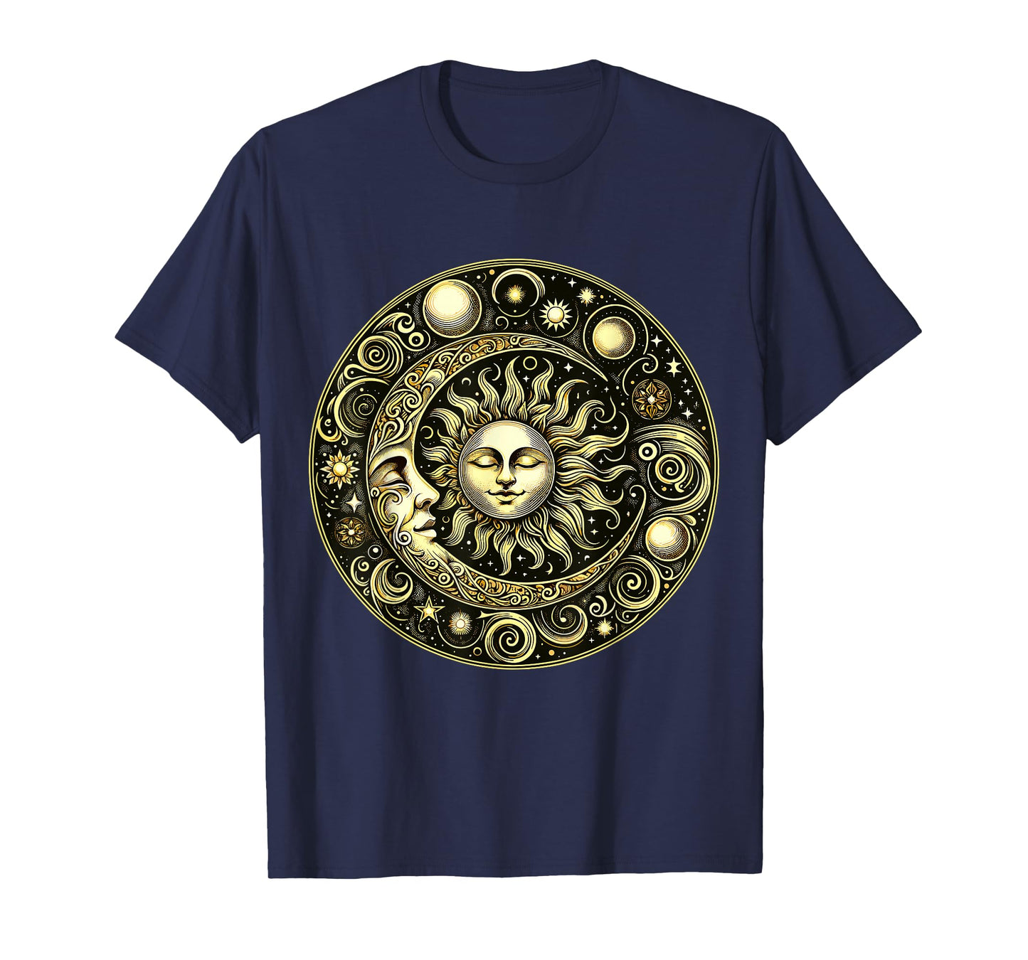 Celestial Moon and Sun T-Shirt