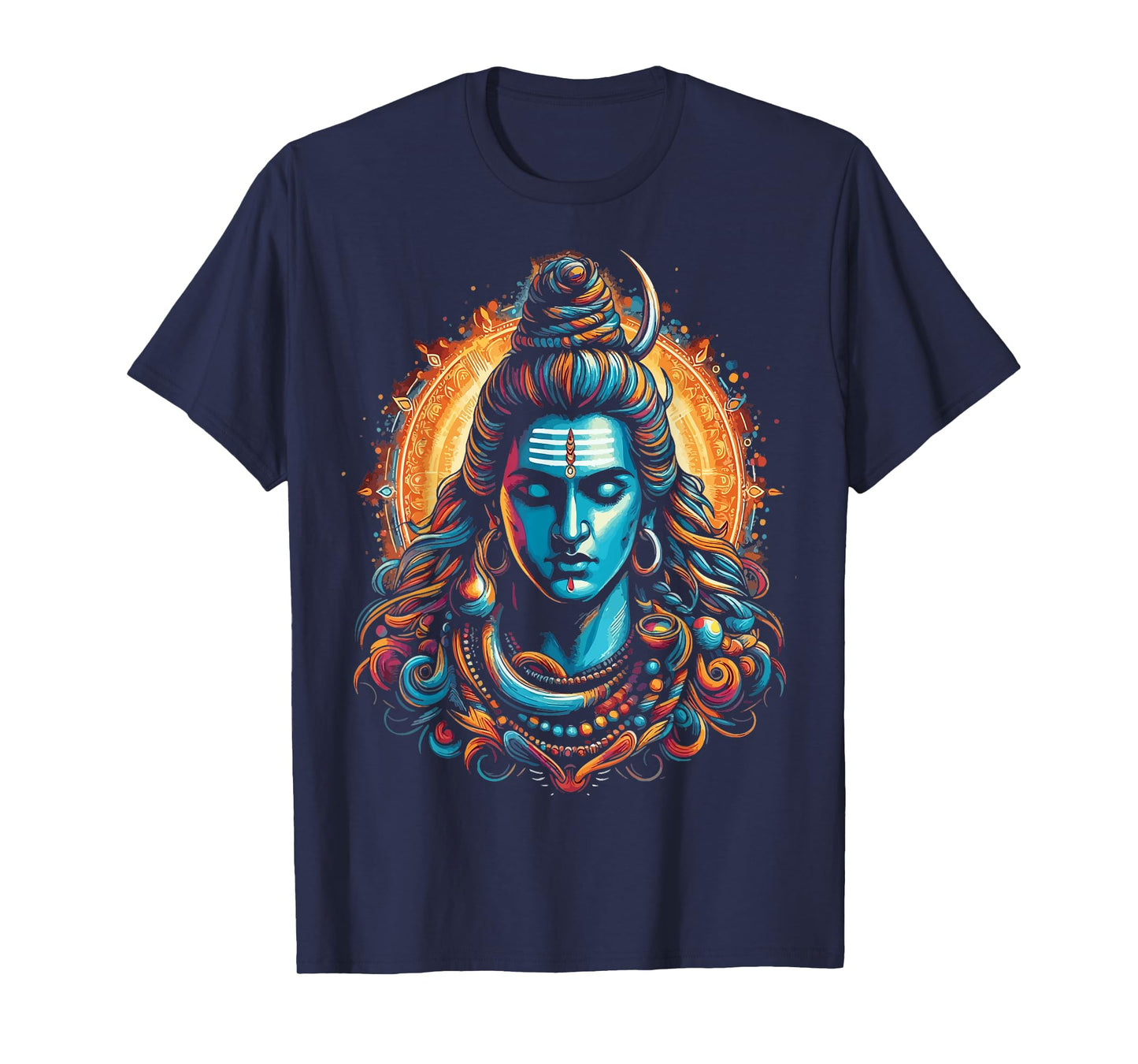 Lord Shiva Hindu God Mahadeva Trident Hinduism Devotee T-Shirt