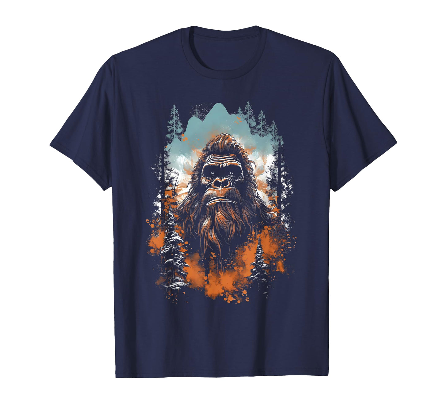 Bigfoot Sasquatch Lovers For Men Women Kids T-Shirt