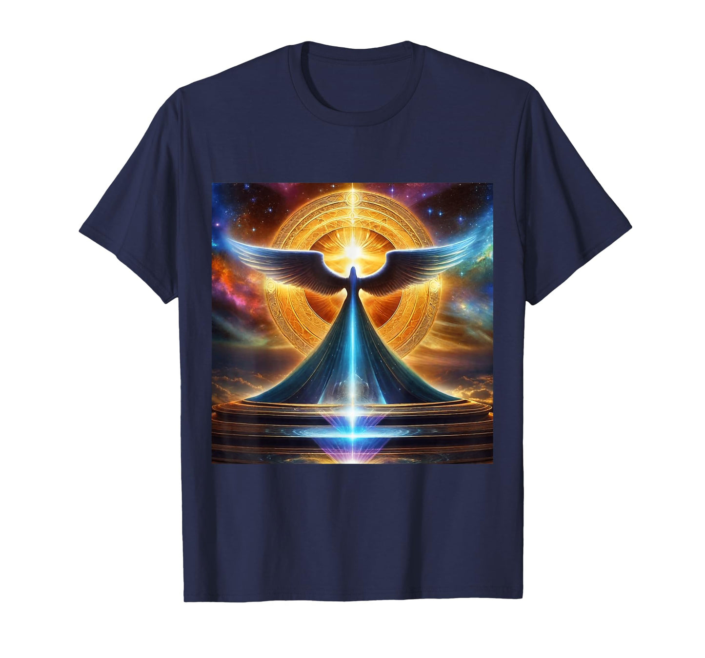 Spiritual Magic Angelic Bohemian Chakra Meditation New Age T-Shirt