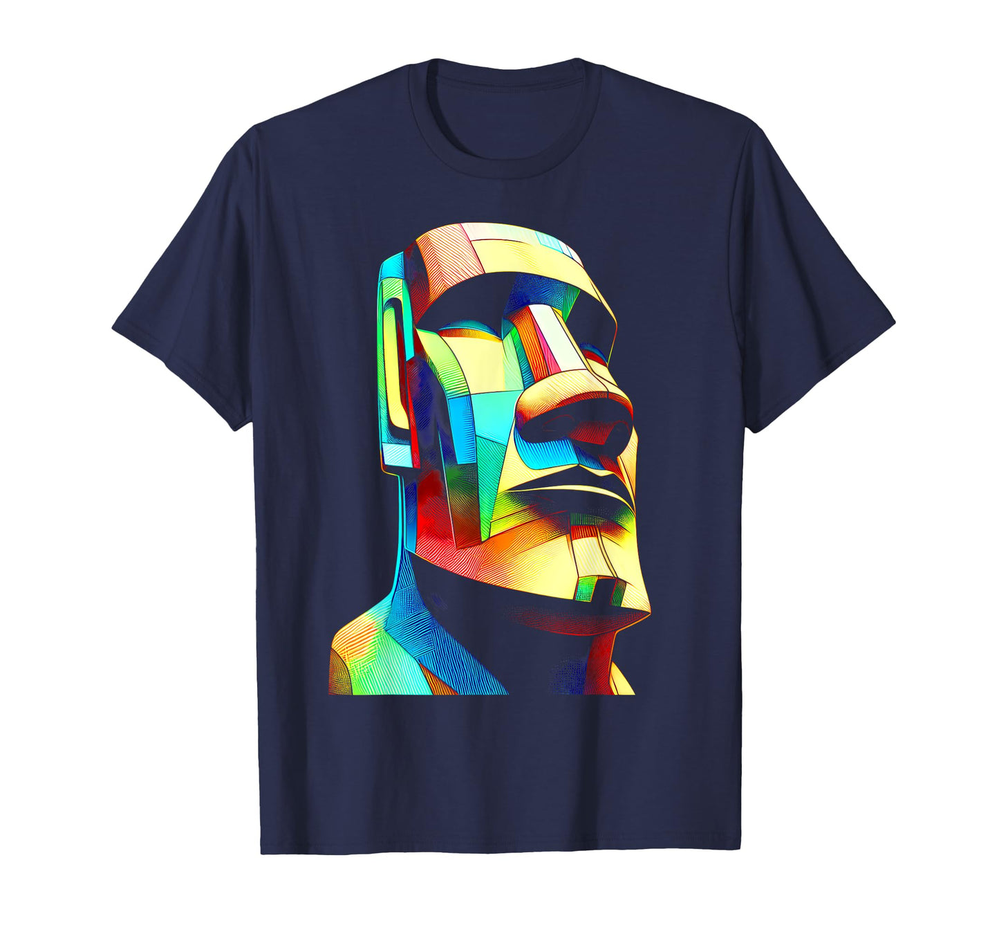Historical The Moai Statue Easter Island Chile Christmas T-Shirt