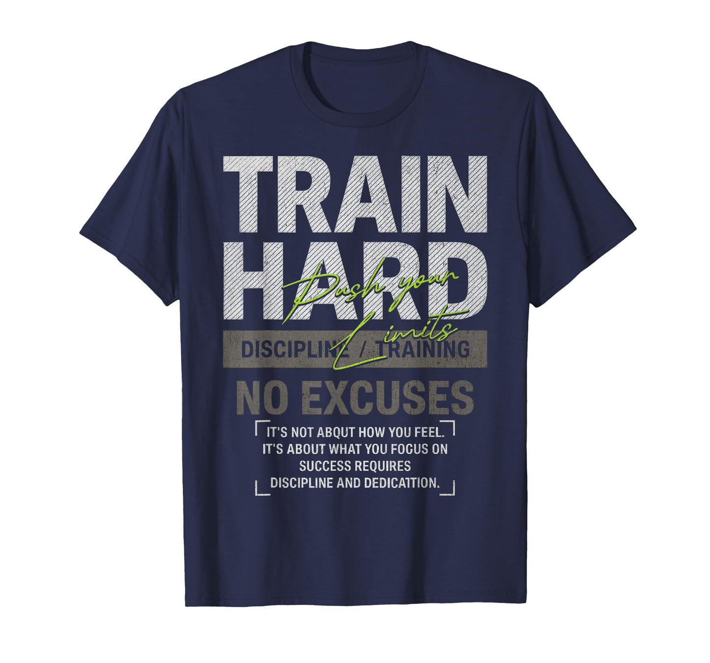 Y2K Fitness Quote Gym Training Discipline Yoga Sport Workout T-Shirt