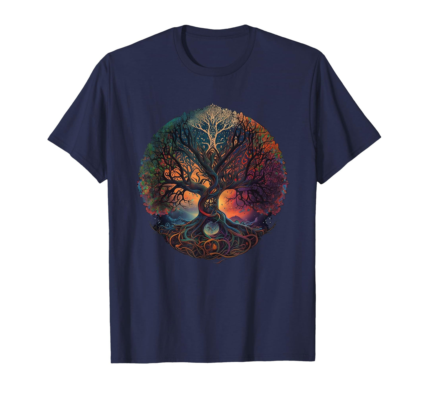 Tree Of Life Gift The Tree Of Life Meditation T-Shirt