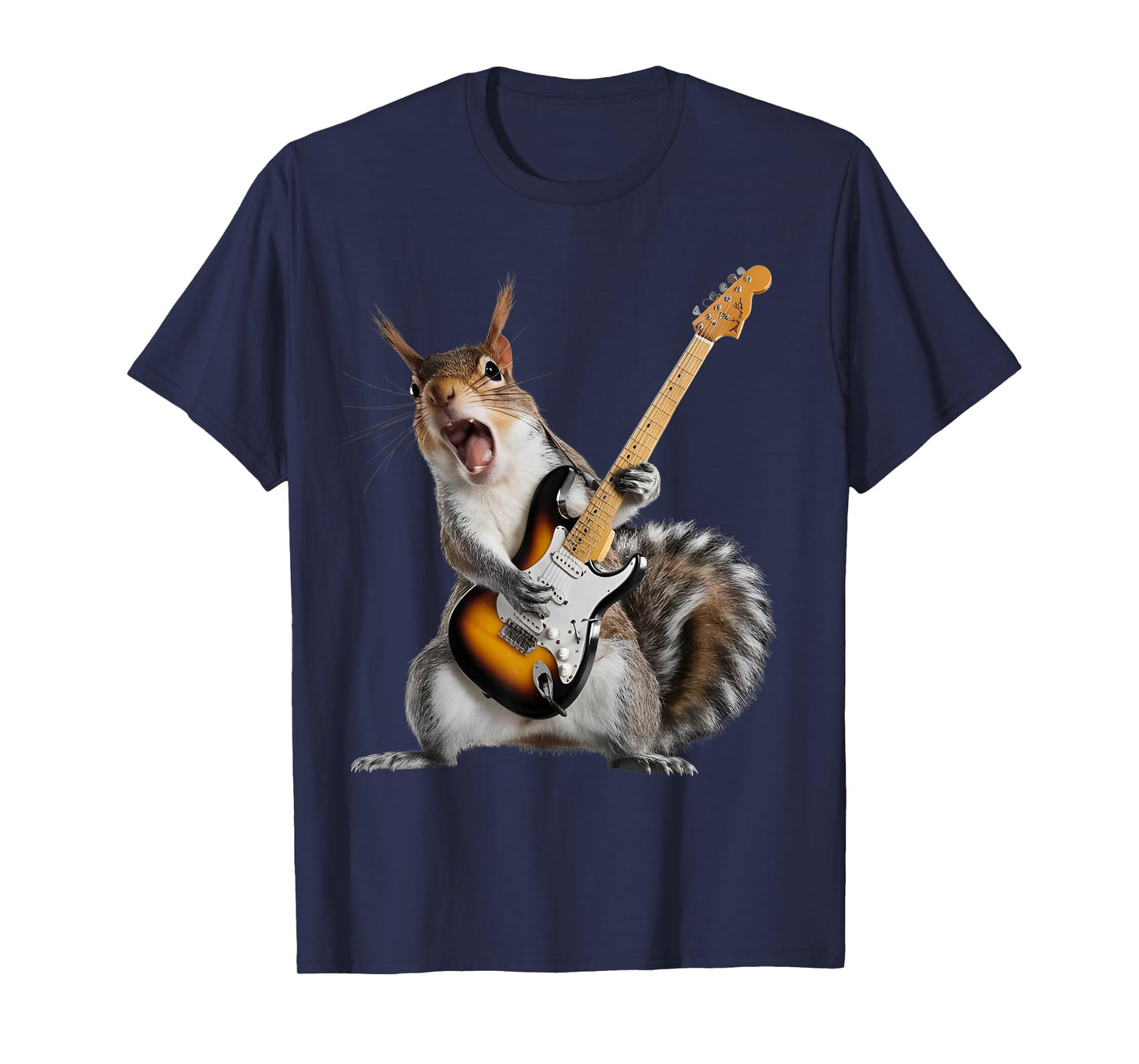 Squirrel Playing Guitar T-Shirt