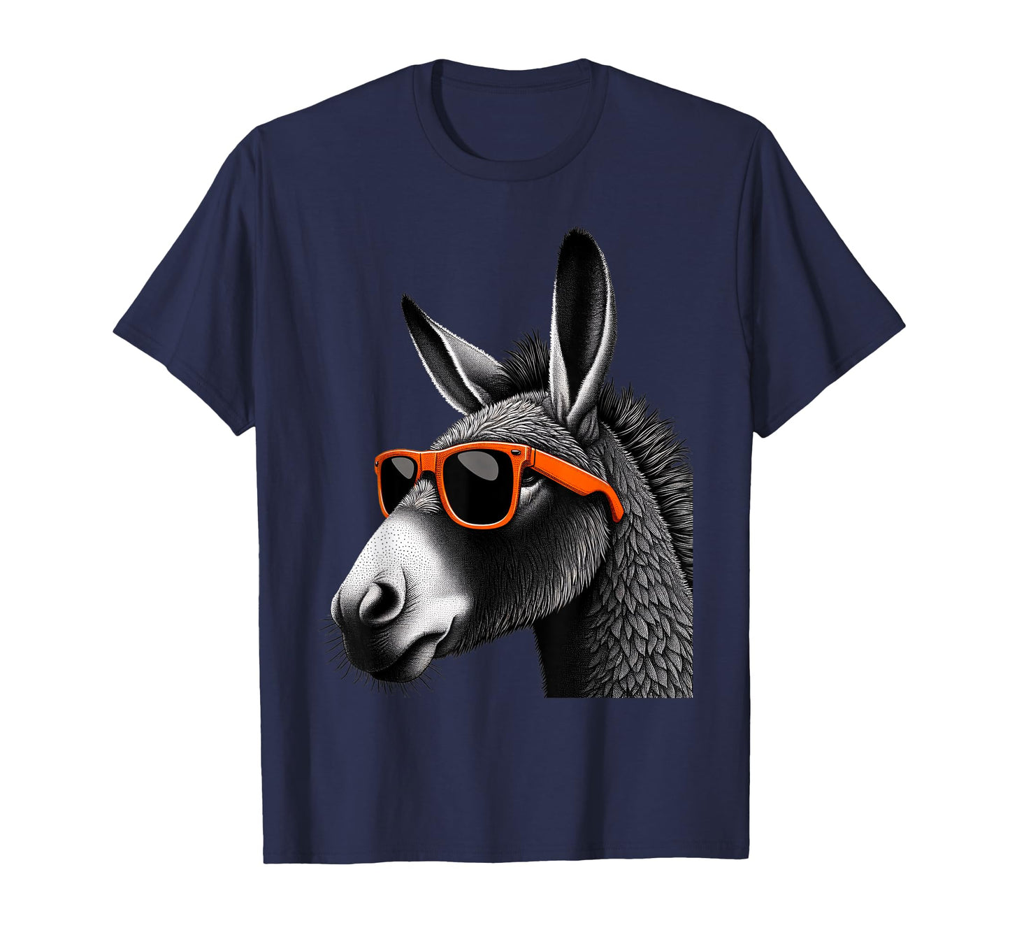 Cool Mule Wearing Sunglasses Graphic Art T-Shirt