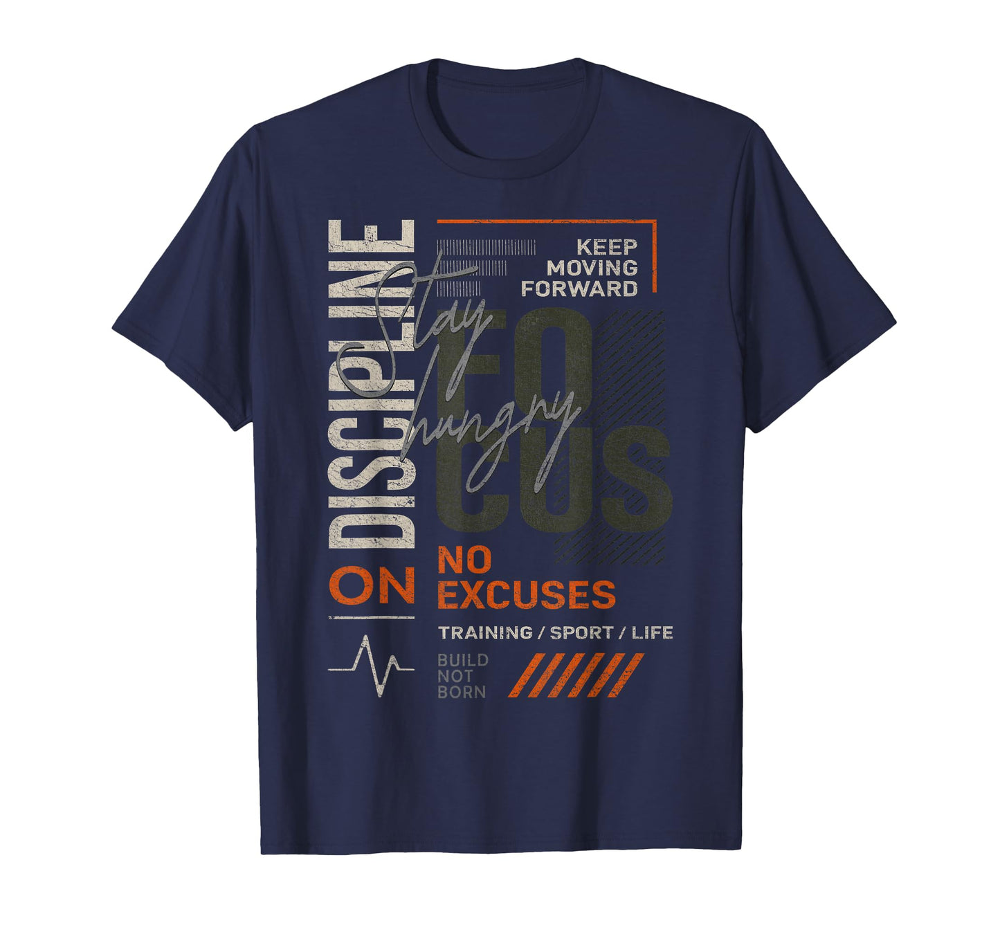 Y2K Fitness Quote Gym Training Discipline Yoga Sport Workout T-Shirt