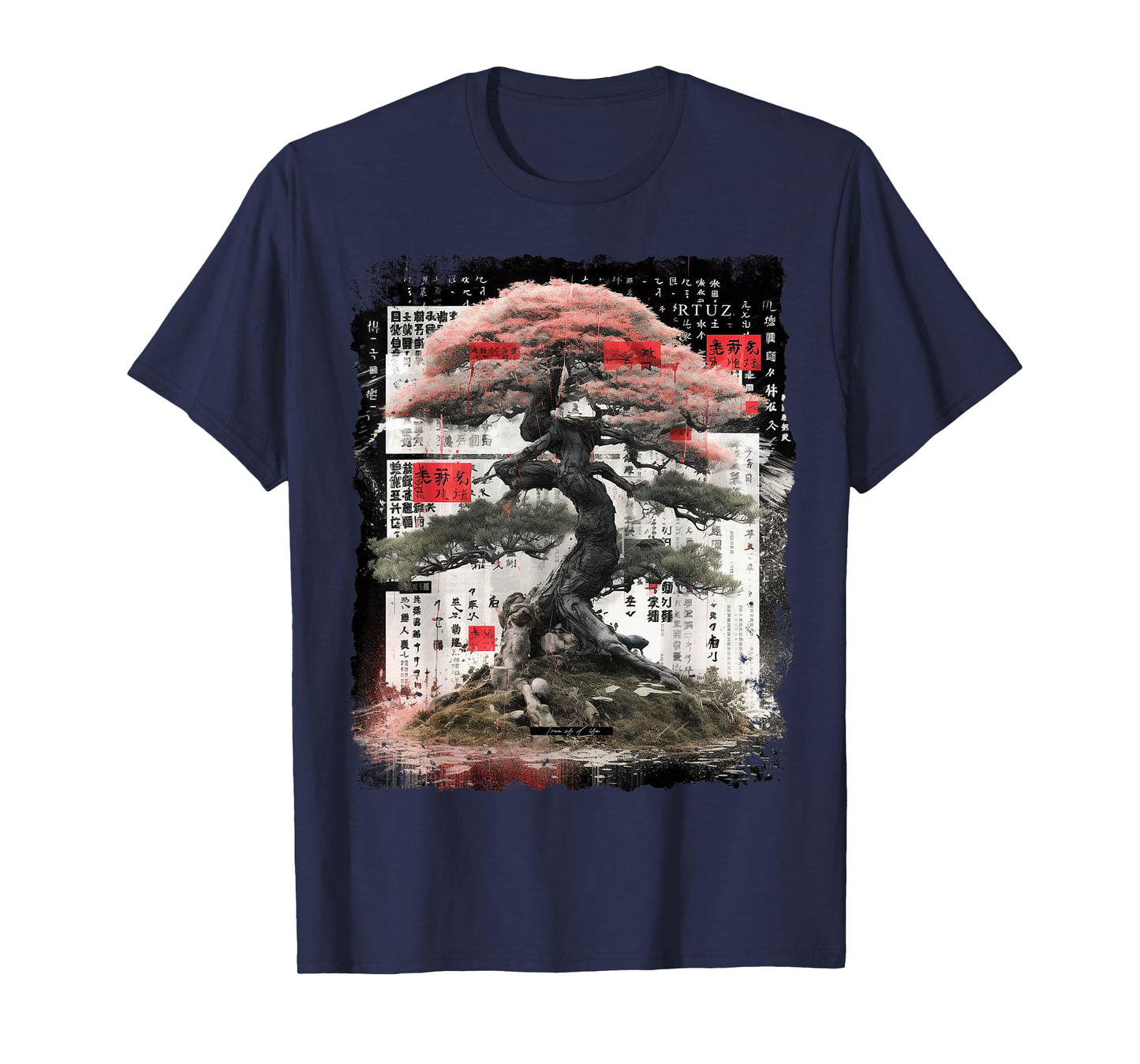 Hip Hop Y2K Vintage Hipster Edgy Urban Streetwear Bonsai T-Shirt