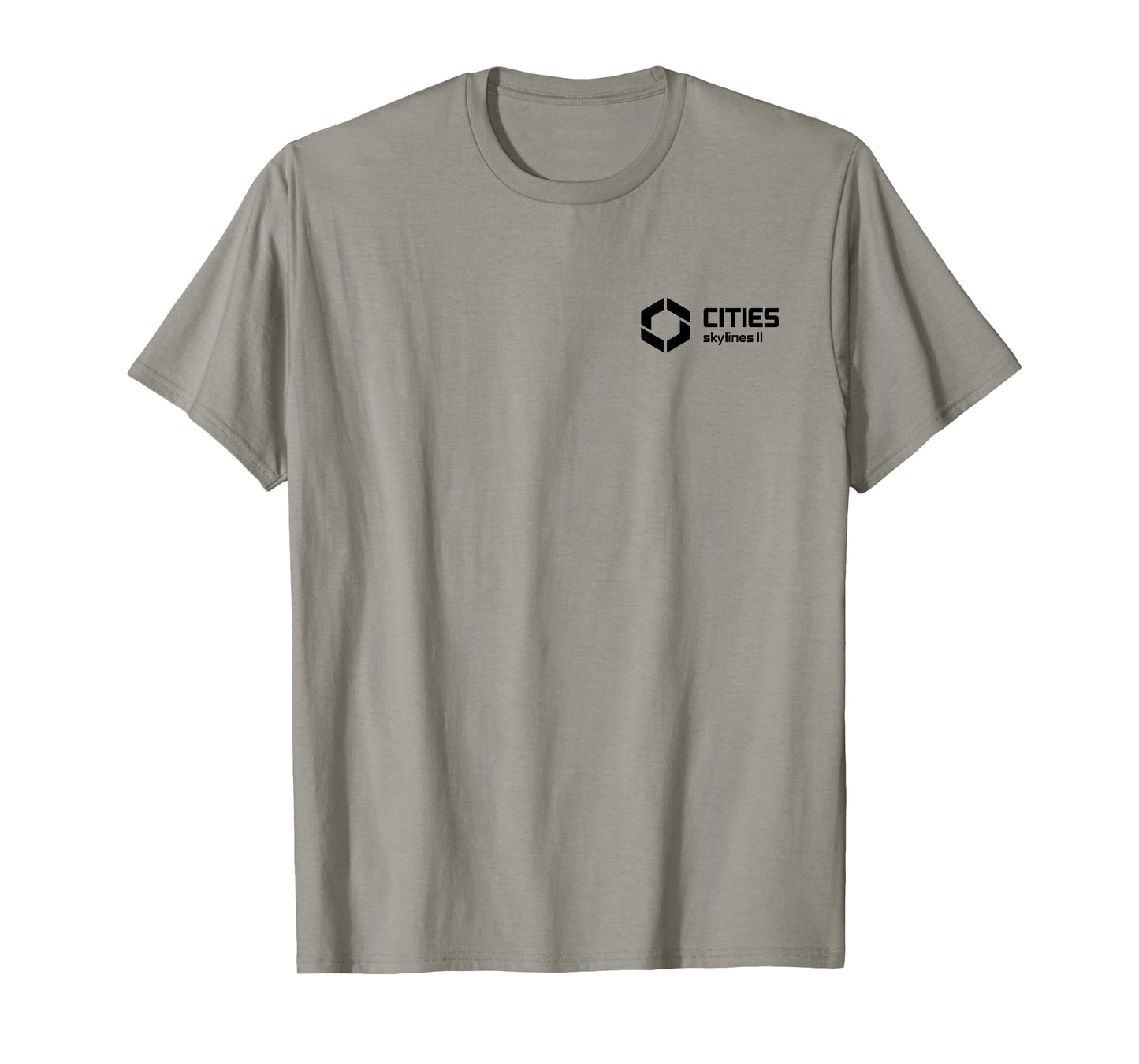 Cities Skylines II game logo black T-Shirt