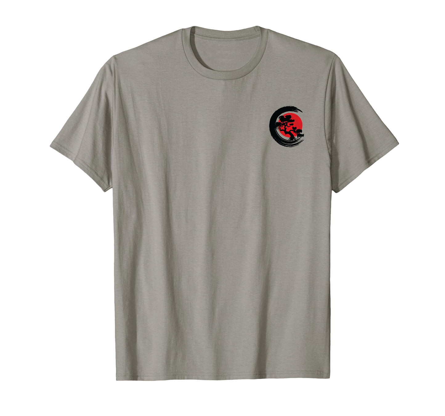 Minimalist Japanese Aesthetic Pocket Bonsai T-Shirt