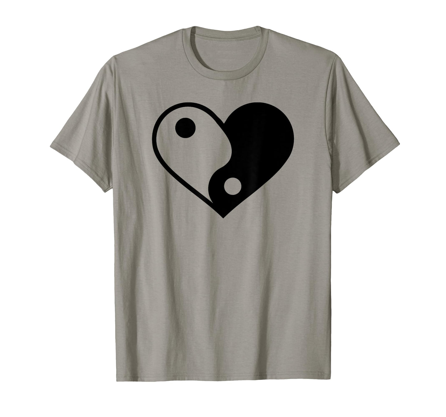 Yin yang heart T-Shirt