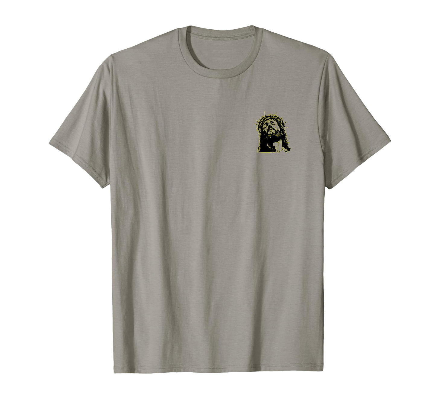 Jesus Christ (Faith Statement & Back Print Graphic) T-Shirt