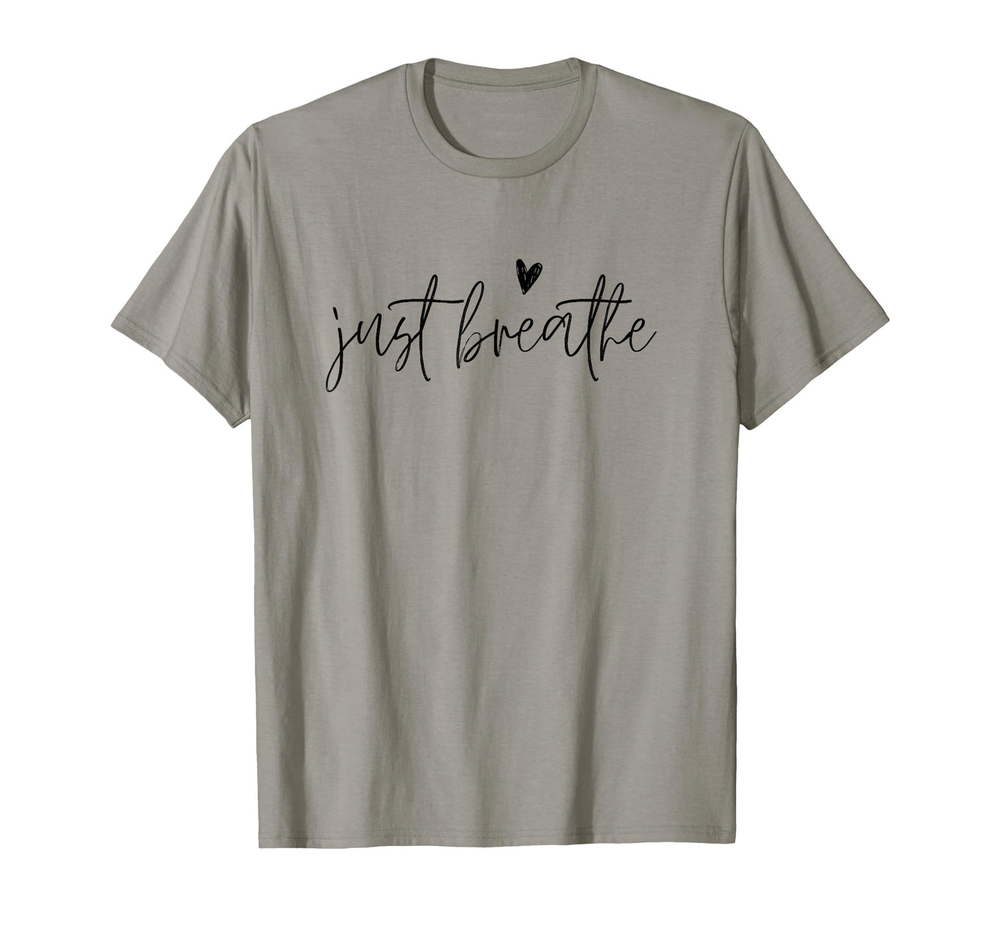 Just Breathe Yogi Yoga Mom Lover Teacher Meditation Men Women Kids T-Shirt