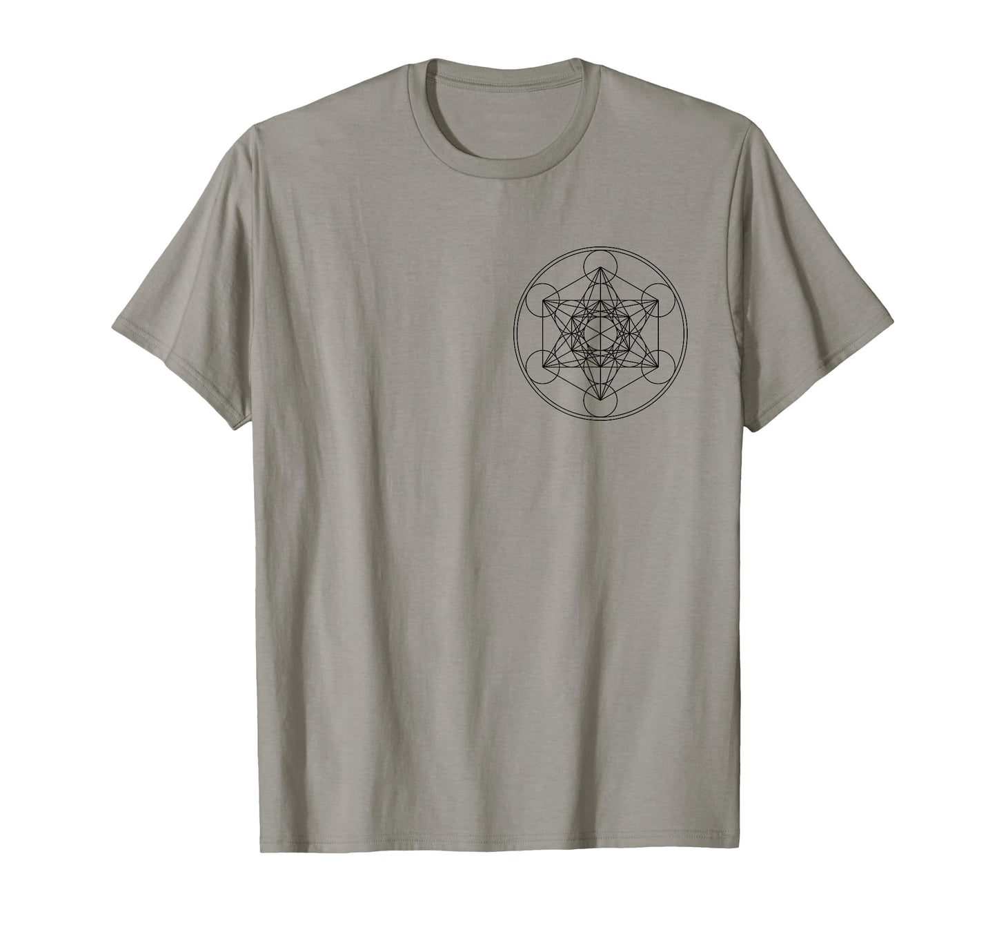 Metatronscube, Sacred Geometry, Platonic Solids, Yoga T-Shirt