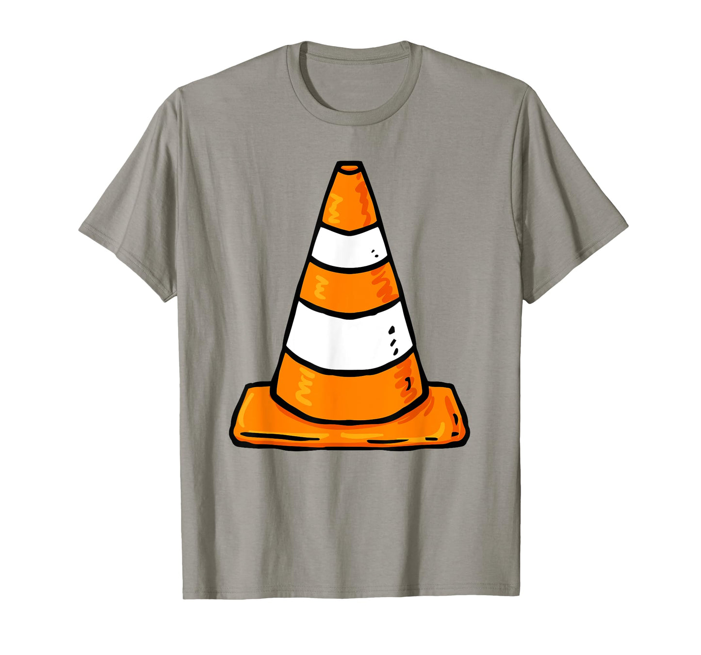 Traffic Cone Costume Group Matching Family Costume T-Shirt
