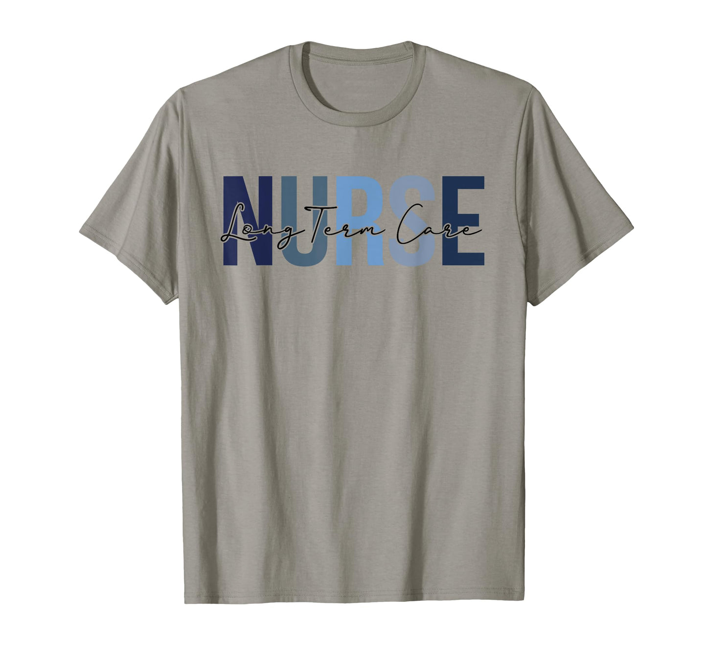 Retro Long-Term Care Nurse Gifts Womens Nursing Apparel T-Shirt