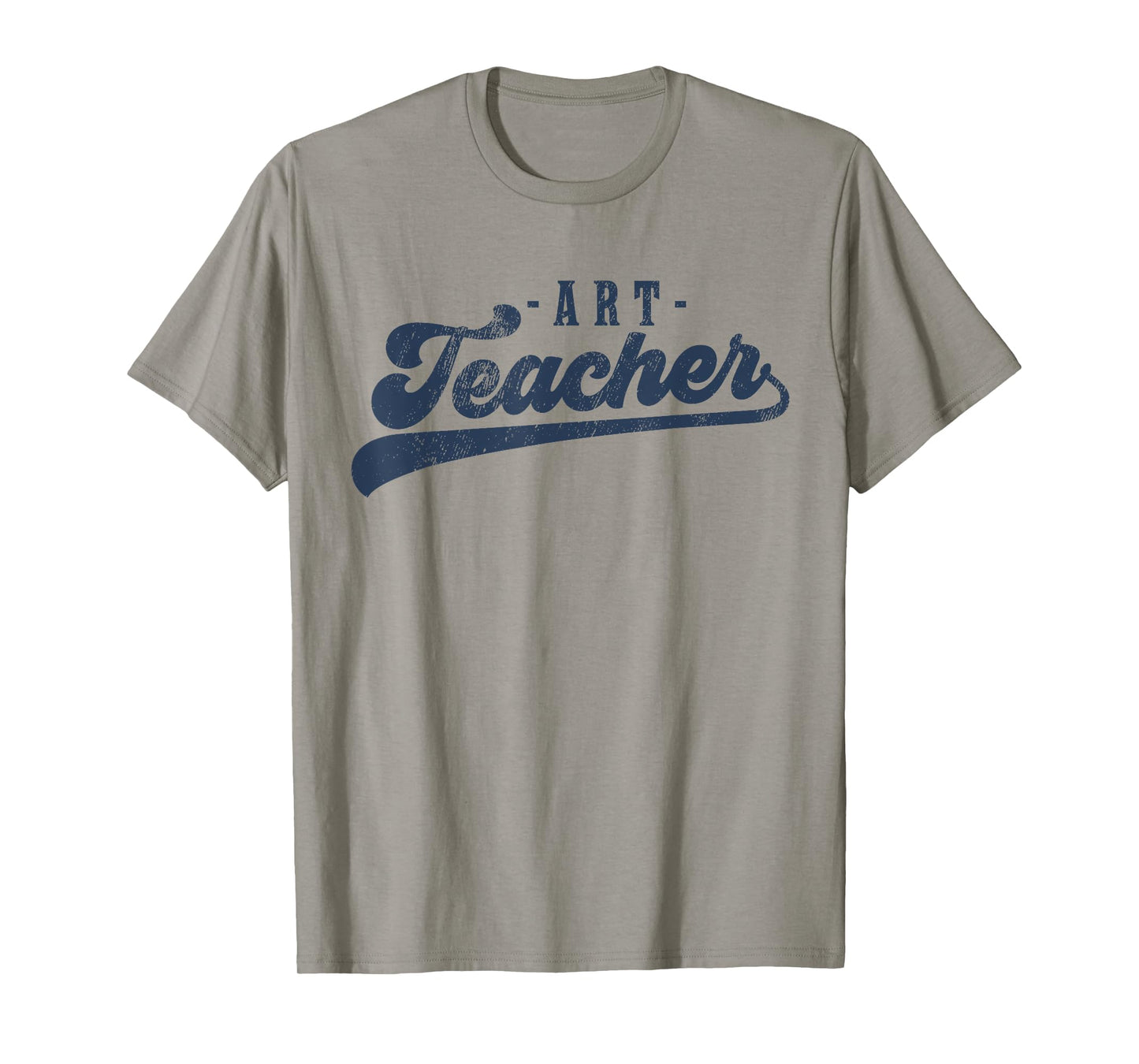 Art Teacher Men Women Cute Vintage Graphic Art Teacher T-Shirt