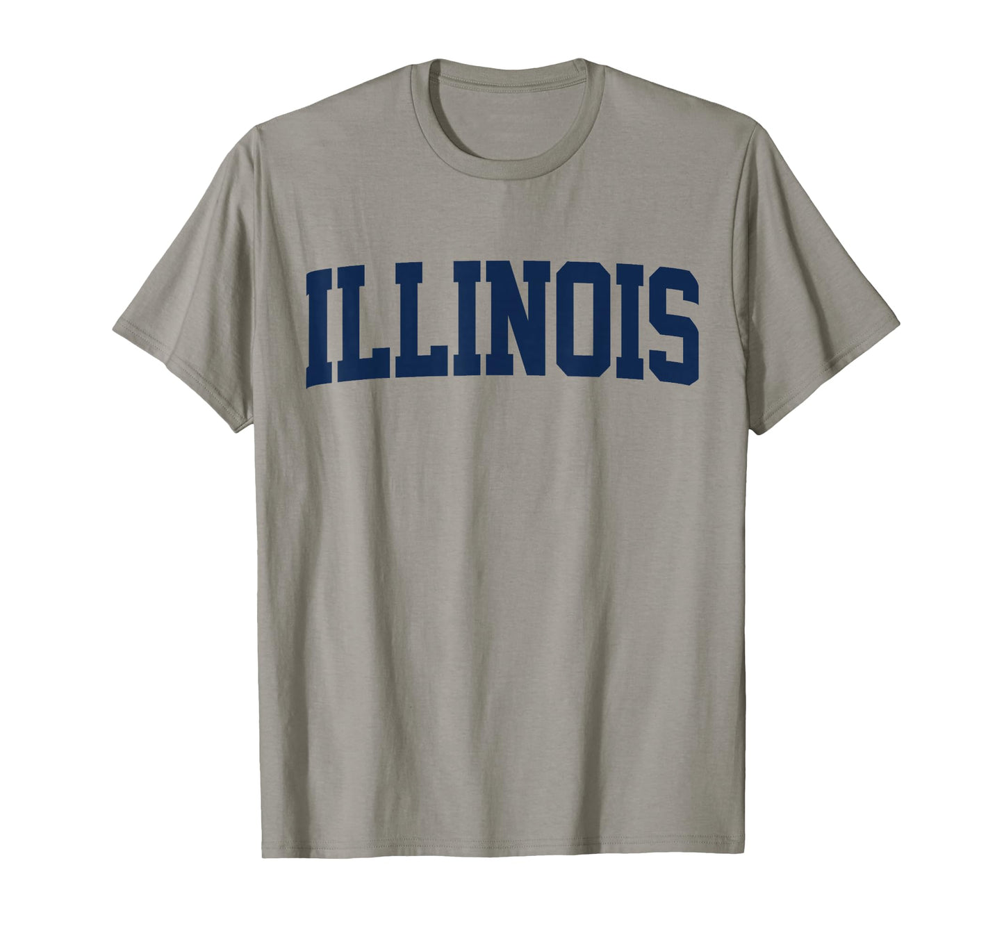 Retro Illinois Tee Vintage Illinois Orange Blue Throwback IL T-Shirt