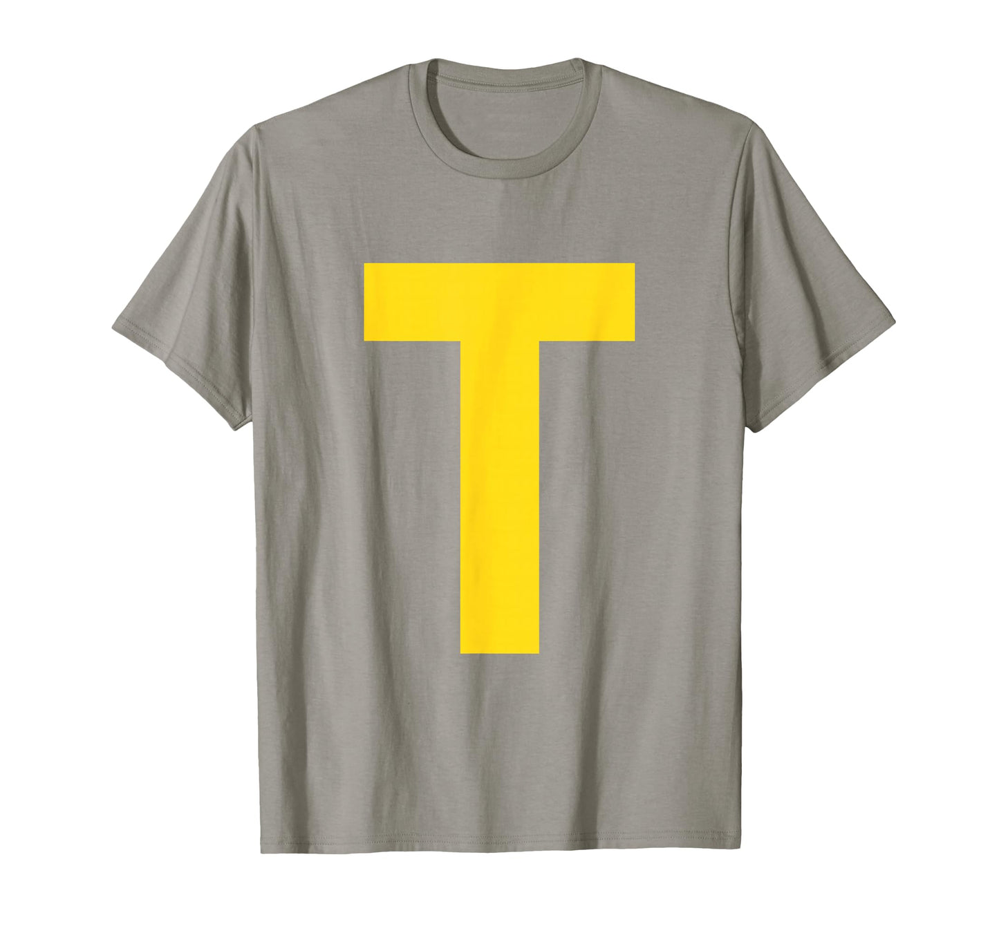 Letter T Funny Group Costume Pretend Halloween Costume T-Shirt