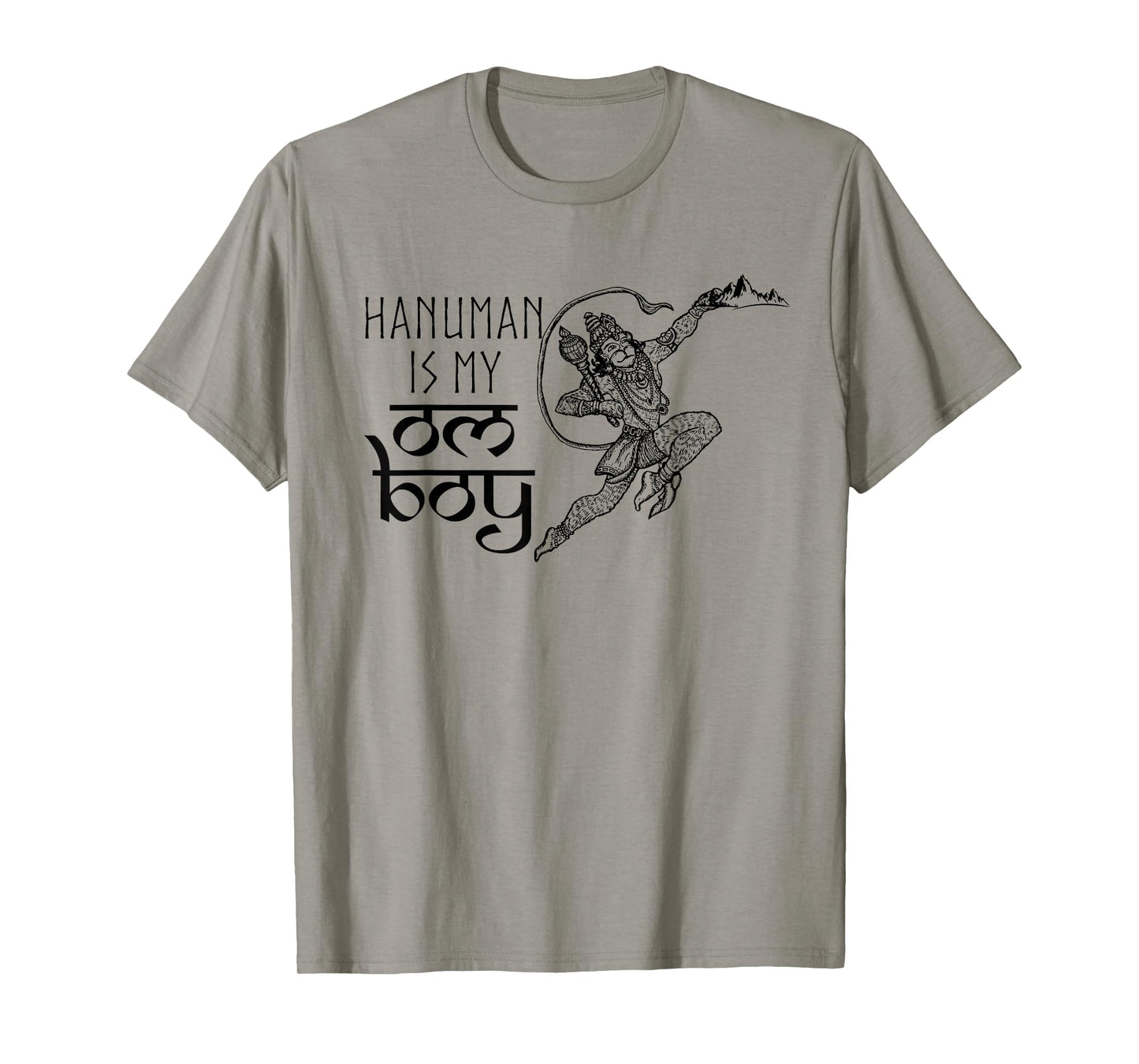 Funny Hanuman Is My Om Boy Hindu God T-Shirt T-Shirt