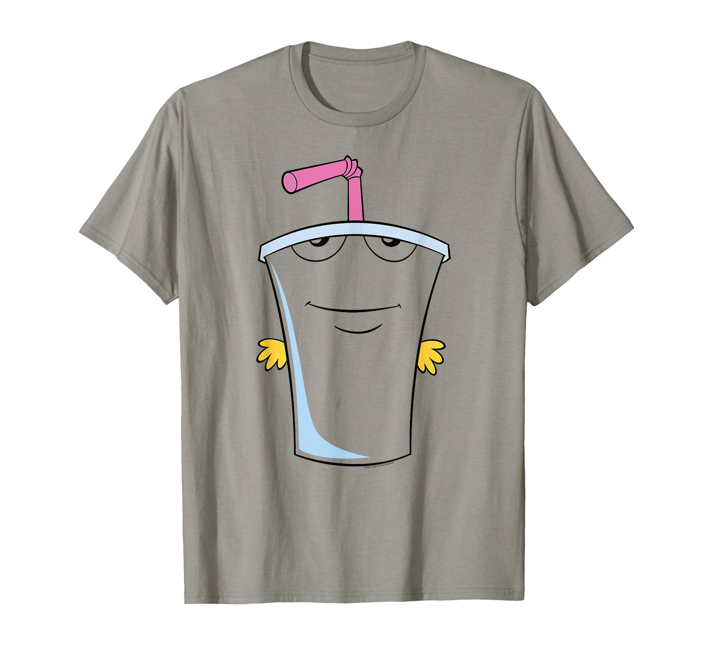 Aqua Teen Hunger Force Big Face Master Shake Costume Cartoon T-Shirt