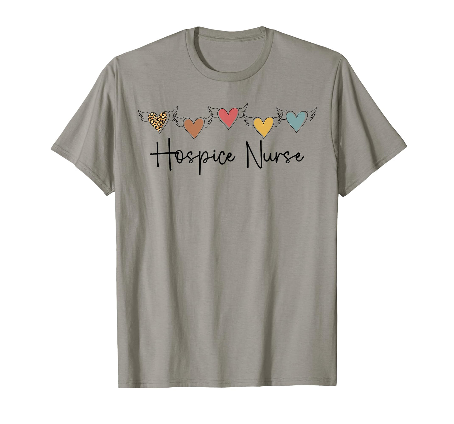 Hospice Nurse Hearts Palliative Nurse Hospice Nursing T-Shirt