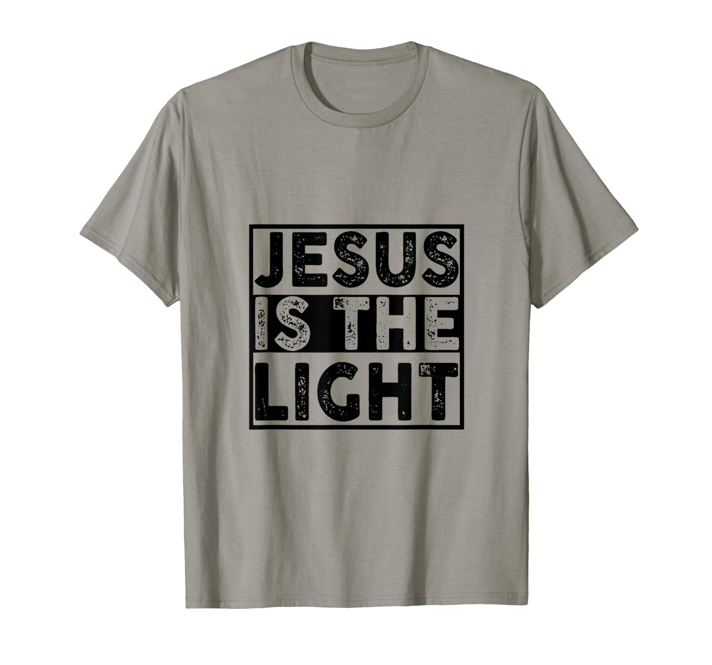 Jesus is The Light Religious Christianity Quote T-Shirt
