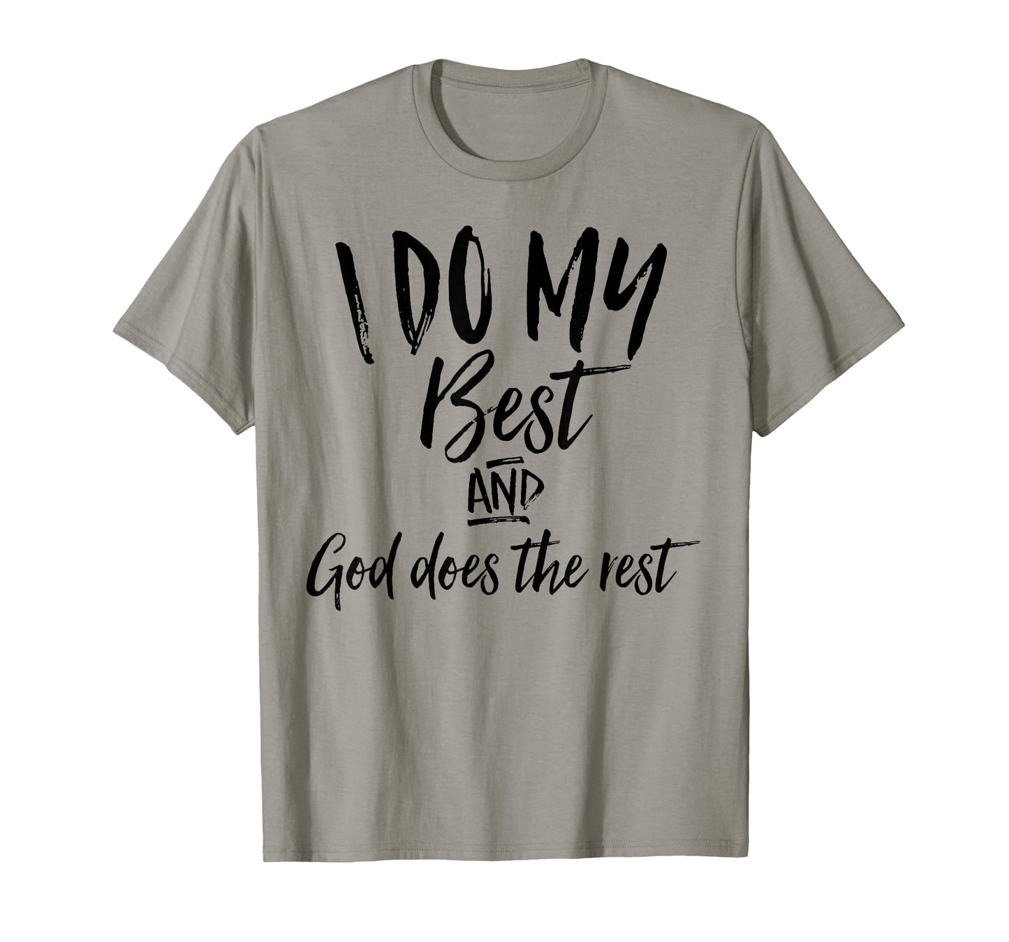 I Do My Best And God Does The Rest Vintage Christian Shirt T-Shirt