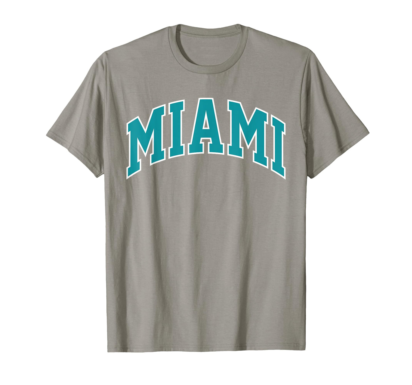 Retro Miami Men Miami Women Vintage Classic Orange Aqua FL T-Shirt