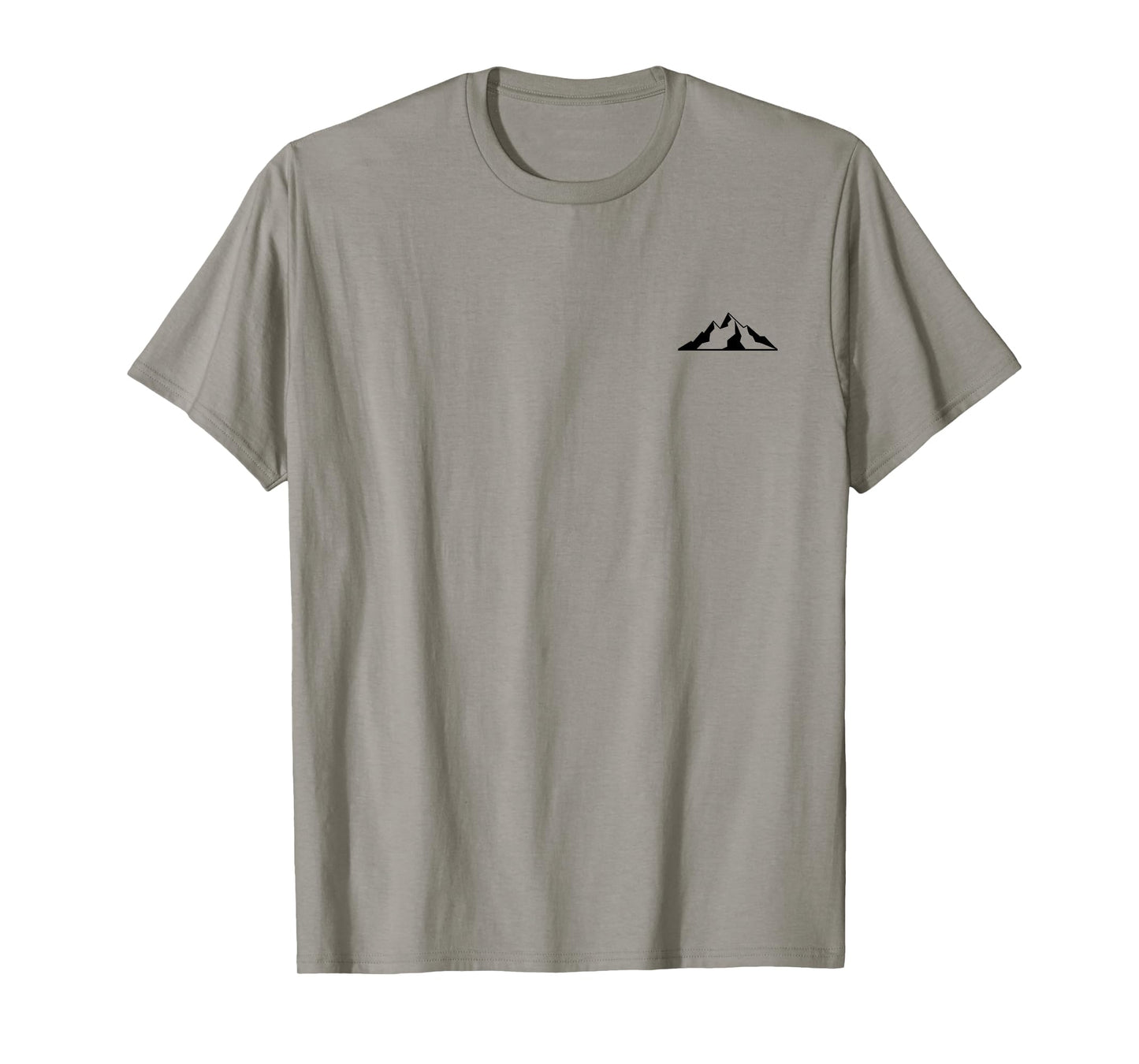 Mountains Will Be Moved (Faith Power Statement) (Back Print) T-Shirt