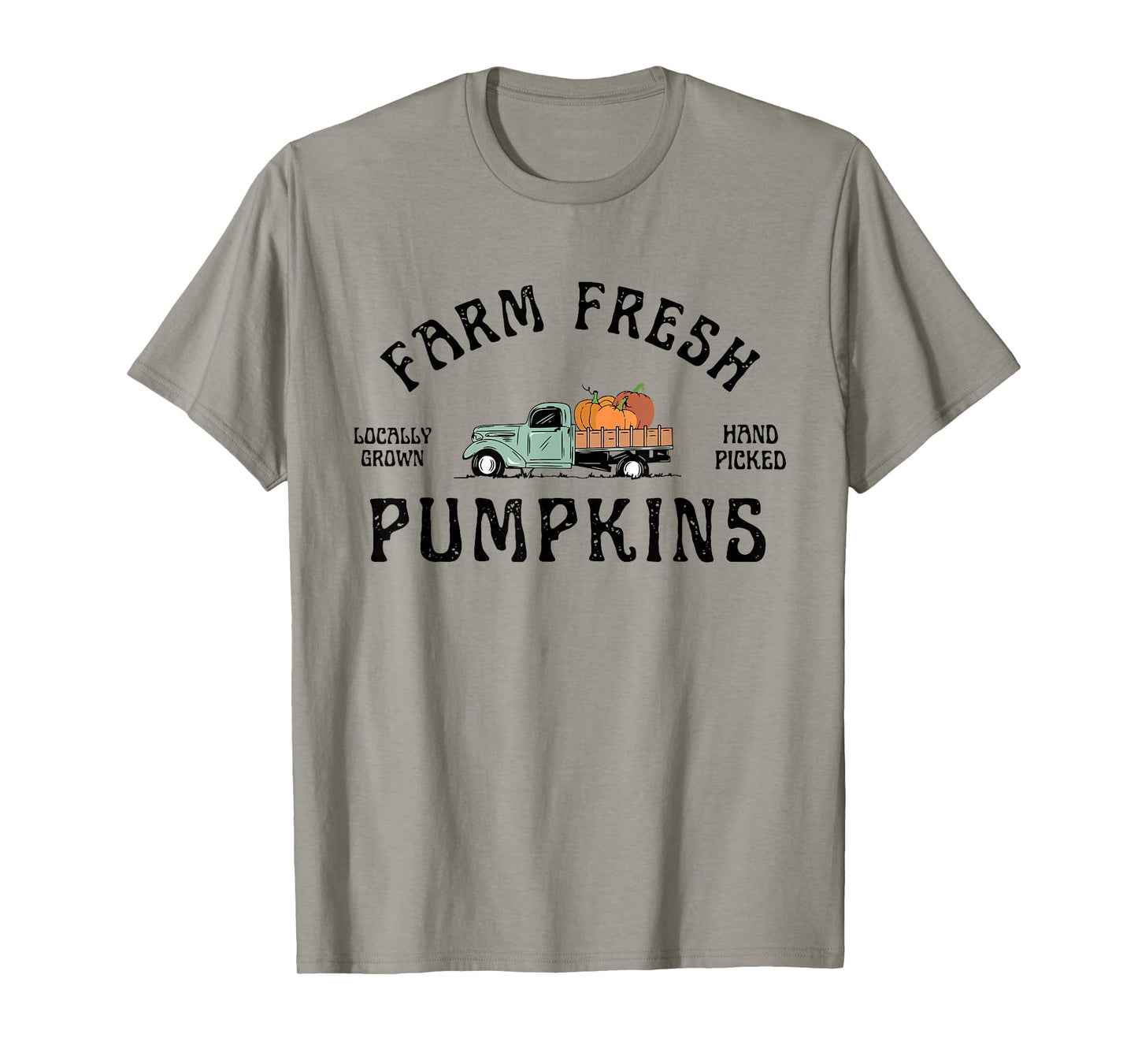 Farm Fresh Pumpkins Vintage Truck Fall Autumn Thanksgiving T-Shirt