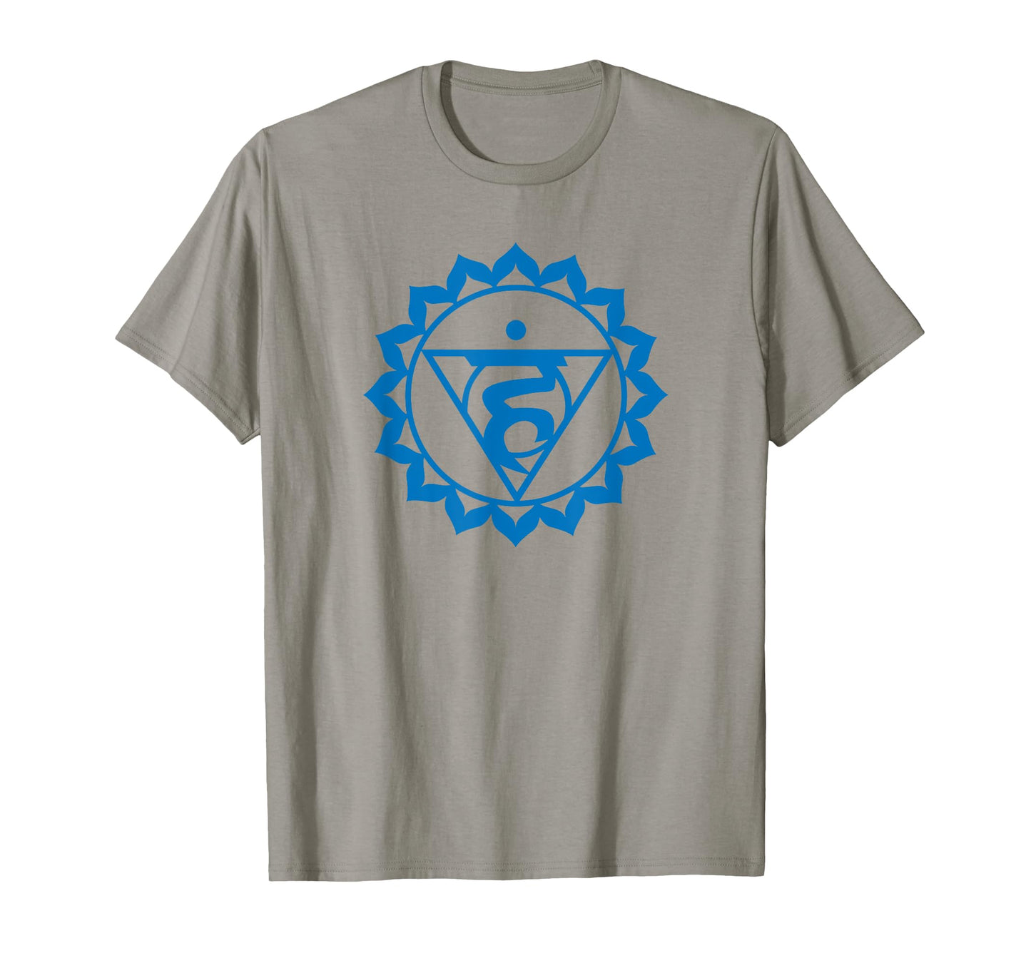 Chakra Sacred's Funny Geometry Tee. Yoga Throat