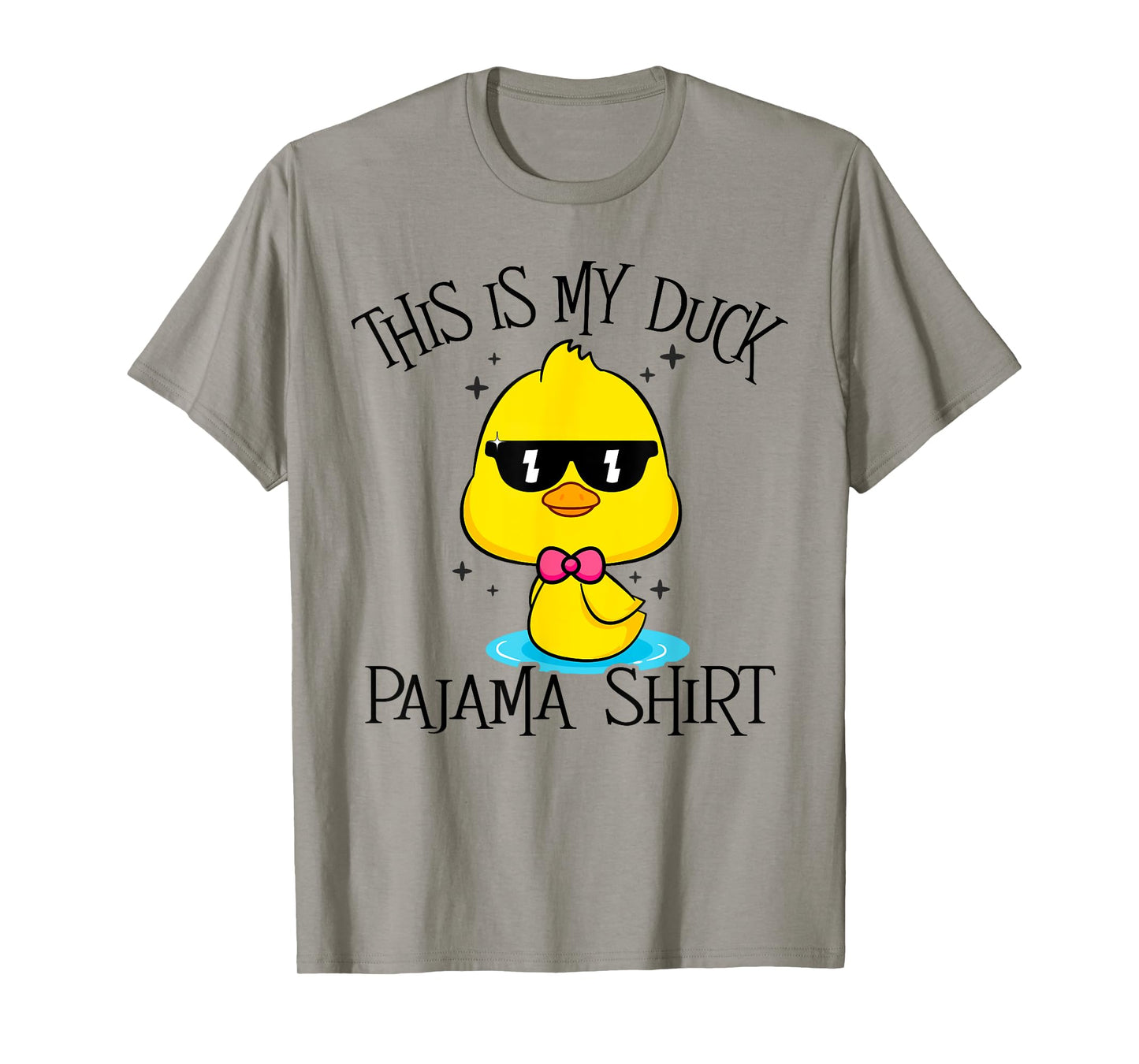 This Is My Duck Pajama Fun Duck Halloween Costume Girl Women T-Shirt