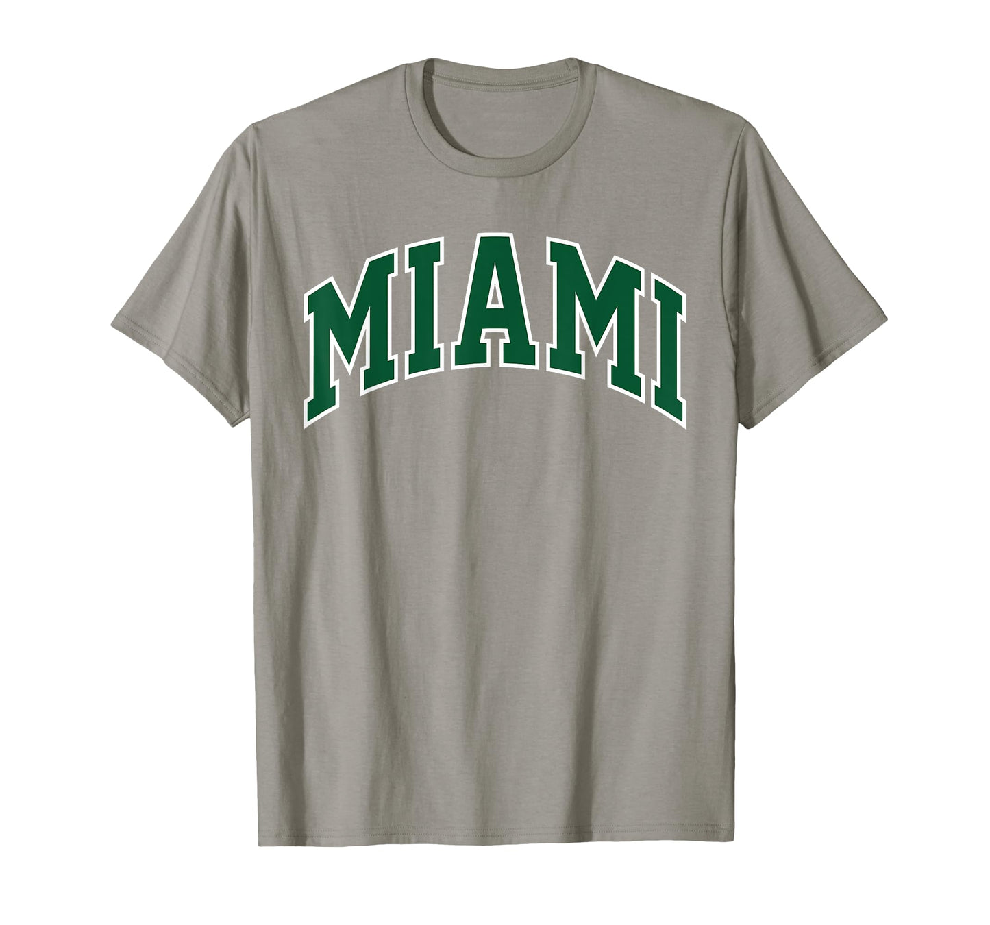 Retro Miami Men Miami Women Vintage Green White FL Souvenir T-Shirt