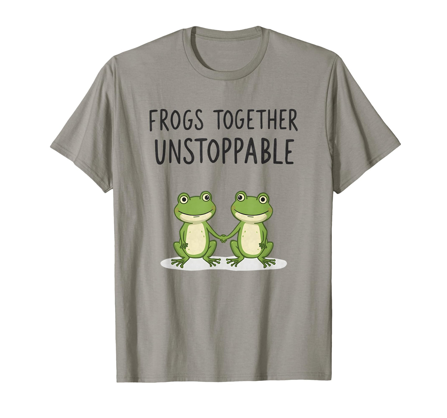 Frogs Together Unstoppable Funny Vintage Portland Frog Pride T-Shirt