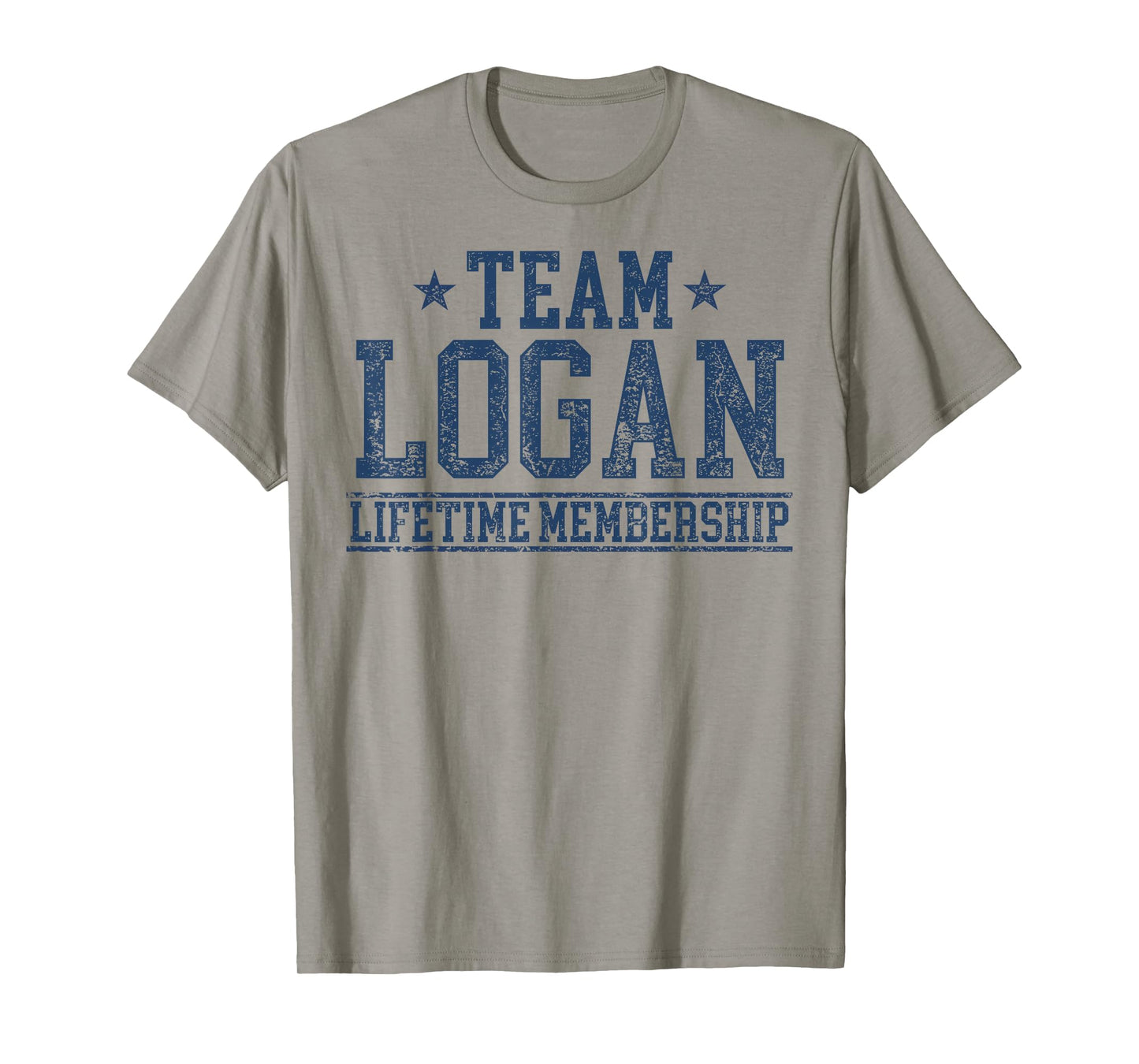 Team Logan Lifetime Member Personalized Surname Last Name T-Shirt