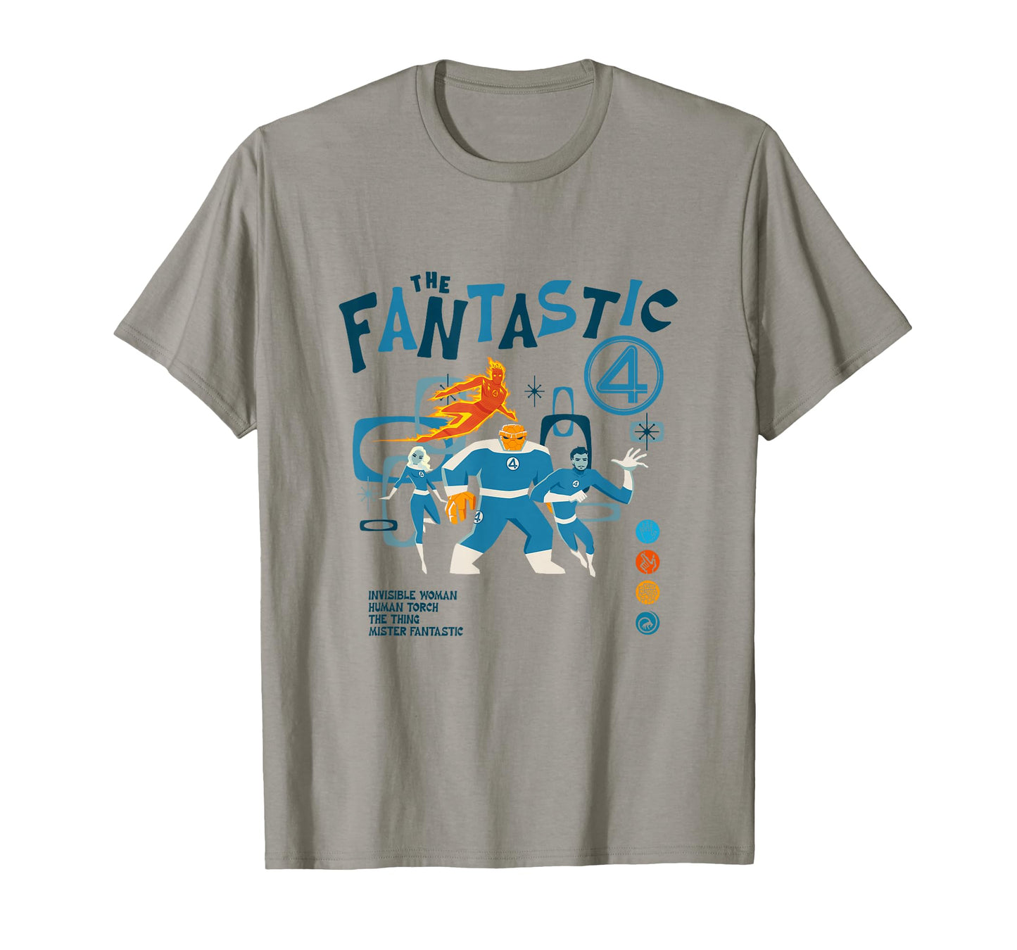 Marvel The Fantastic Four: First Steps Vintage Super Heroes T-Shirt