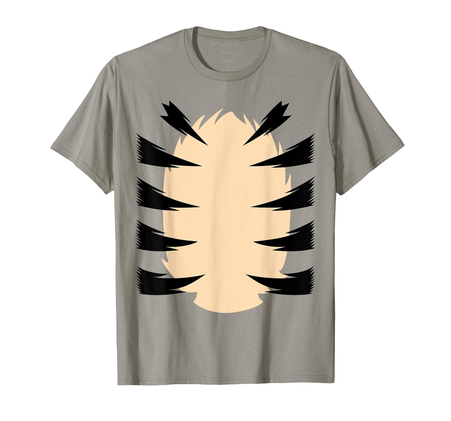 Tiger Stripes DIY Halloween Costume Tiger Belly Orange Tiger T-Shirt