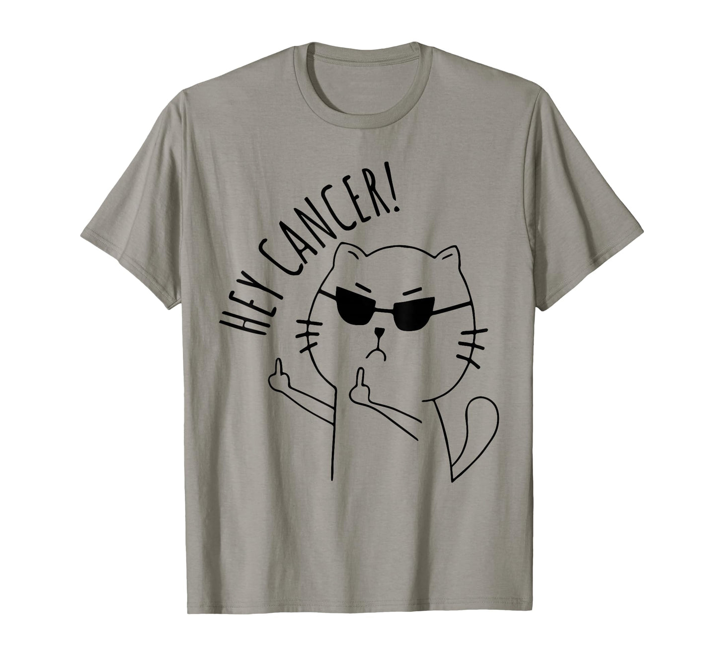 Cat Hey Cancer T-Shirt