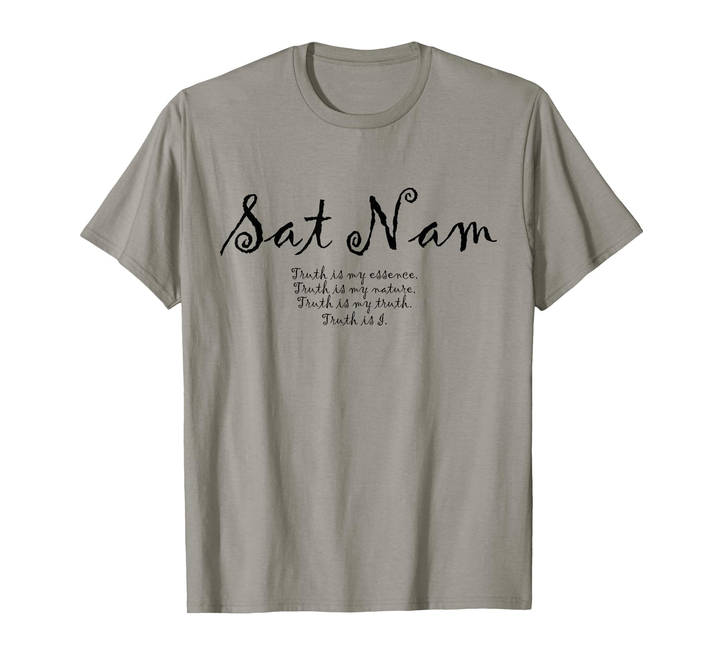 Sat Nam Affirmations Meditation Kundalini Yoga T-Shirt
