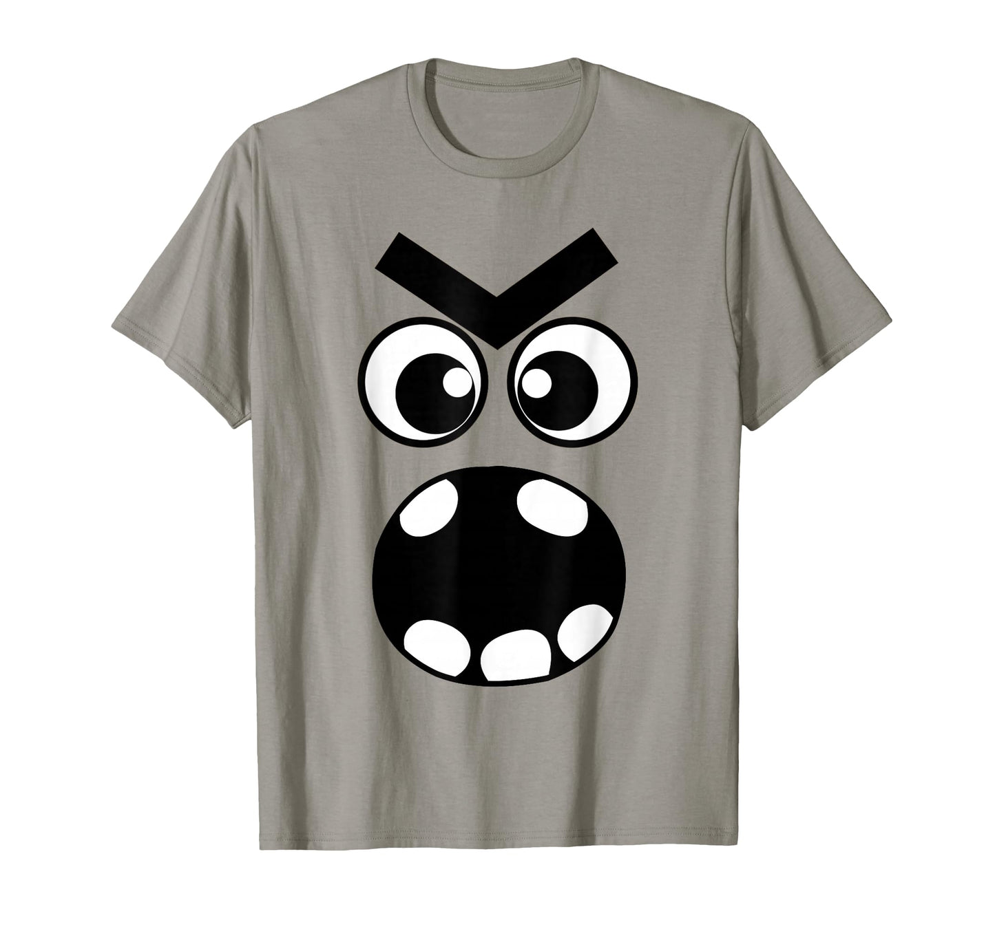 Creepy Carrots Face Funny Halloween Costume Kids and Adults T-Shirt