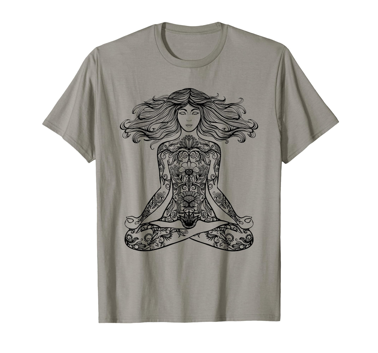 Zen Meditation T Shirt Cute Yoga Clothes Gifts For Women Men T-Shirt