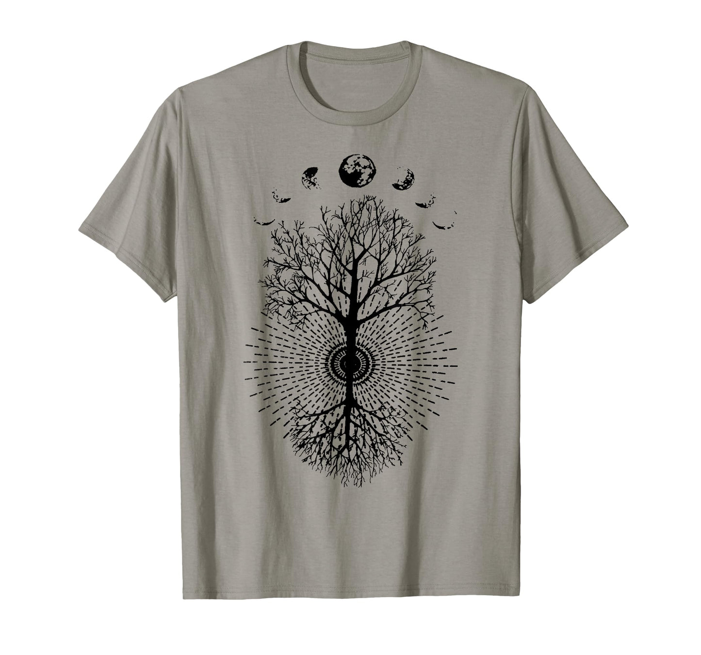 Phases of the Moon Tree Shirt