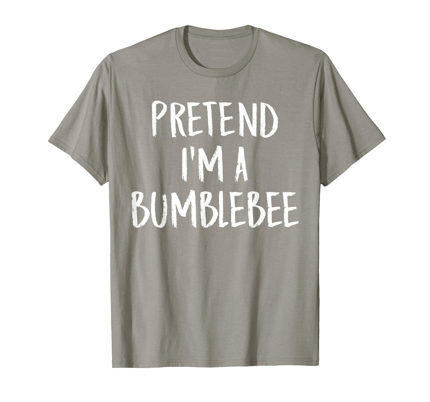Pretend I'm A Bumblebee Family Funny Halloween Party Costume T-Shirt